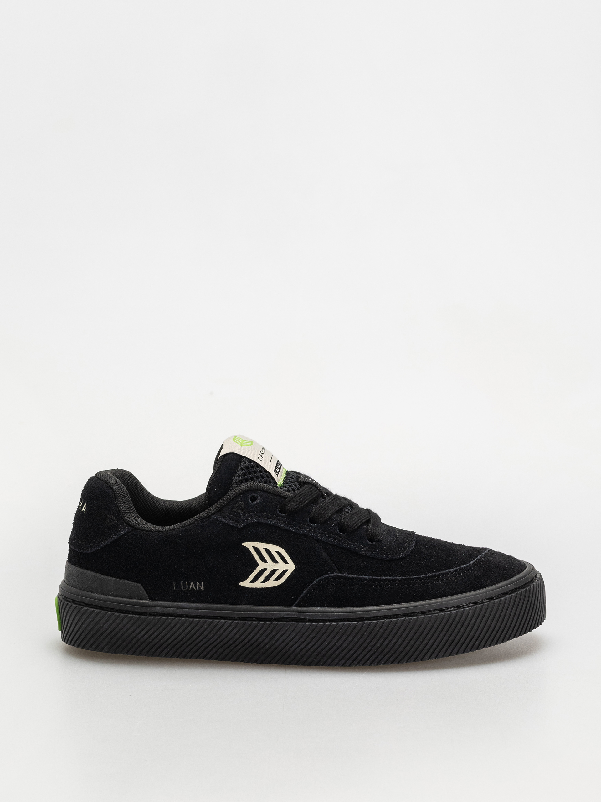 u0412u0437u0443u0442u0442u044f Cariuma Luan Pro Wmn (all black suede ivory logo)