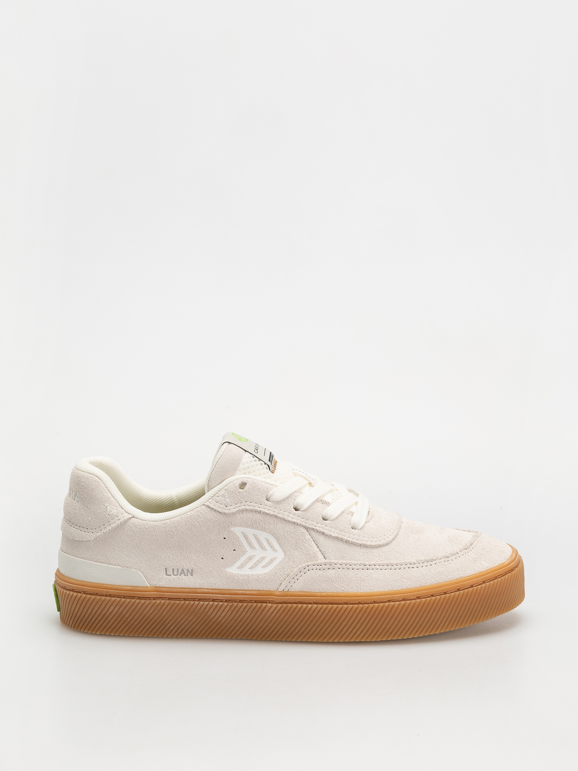 u0412u0437u0443u0442u0442u044f Cariuma Luan Pro (gum smoke white suede off white logo)