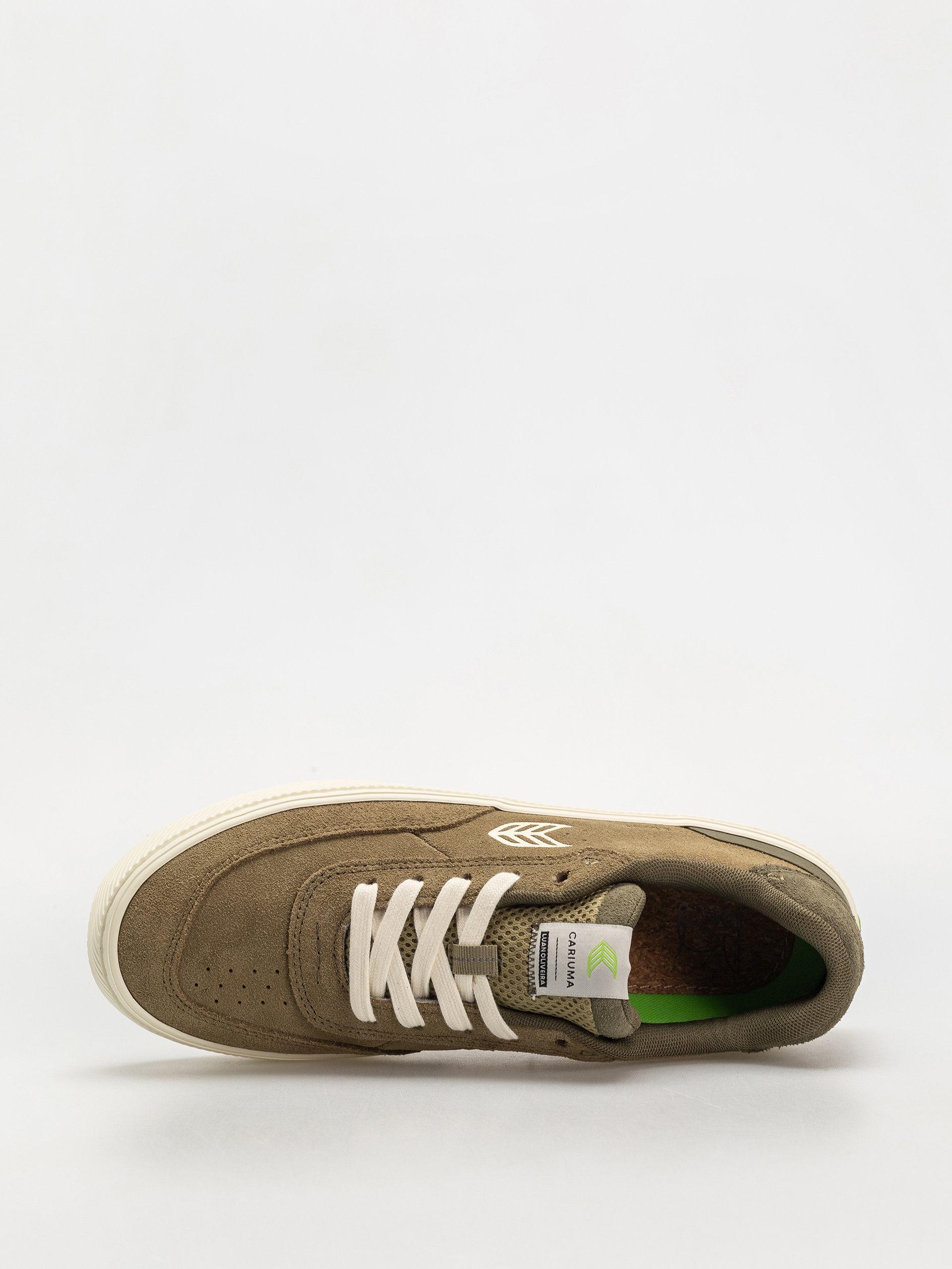 Взуття Cariuma Luan Pro Wmn (olive green suede ivory logo burnt olive)