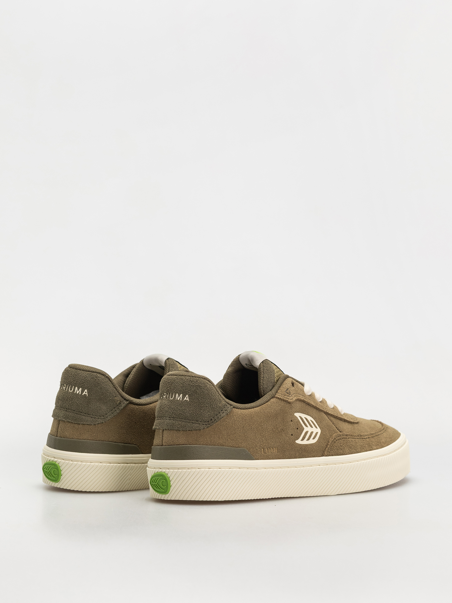 Взуття Cariuma Luan Pro Wmn (olive green suede ivory logo burnt olive)