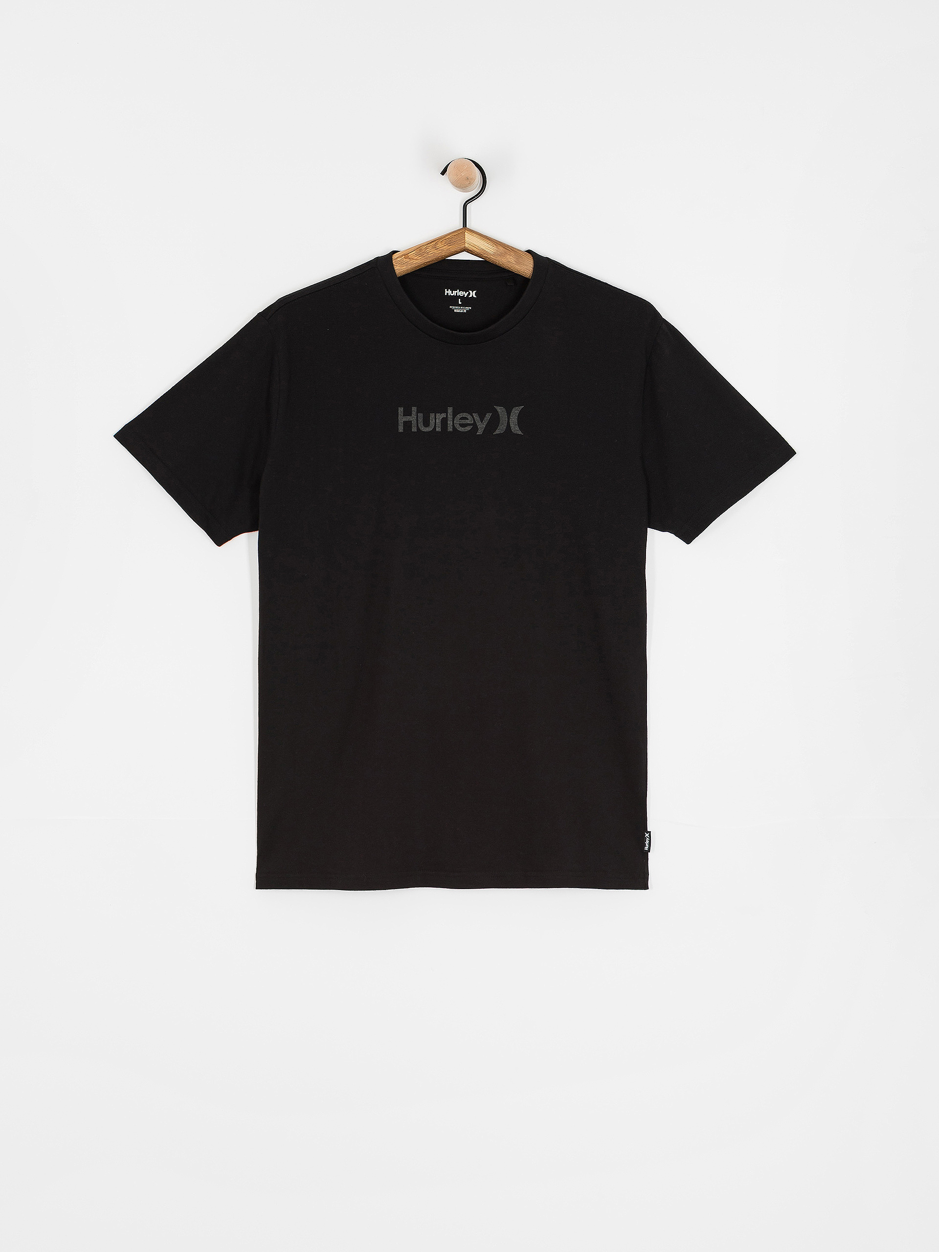 Футболка Hurley Organic One&Only (black gray)
