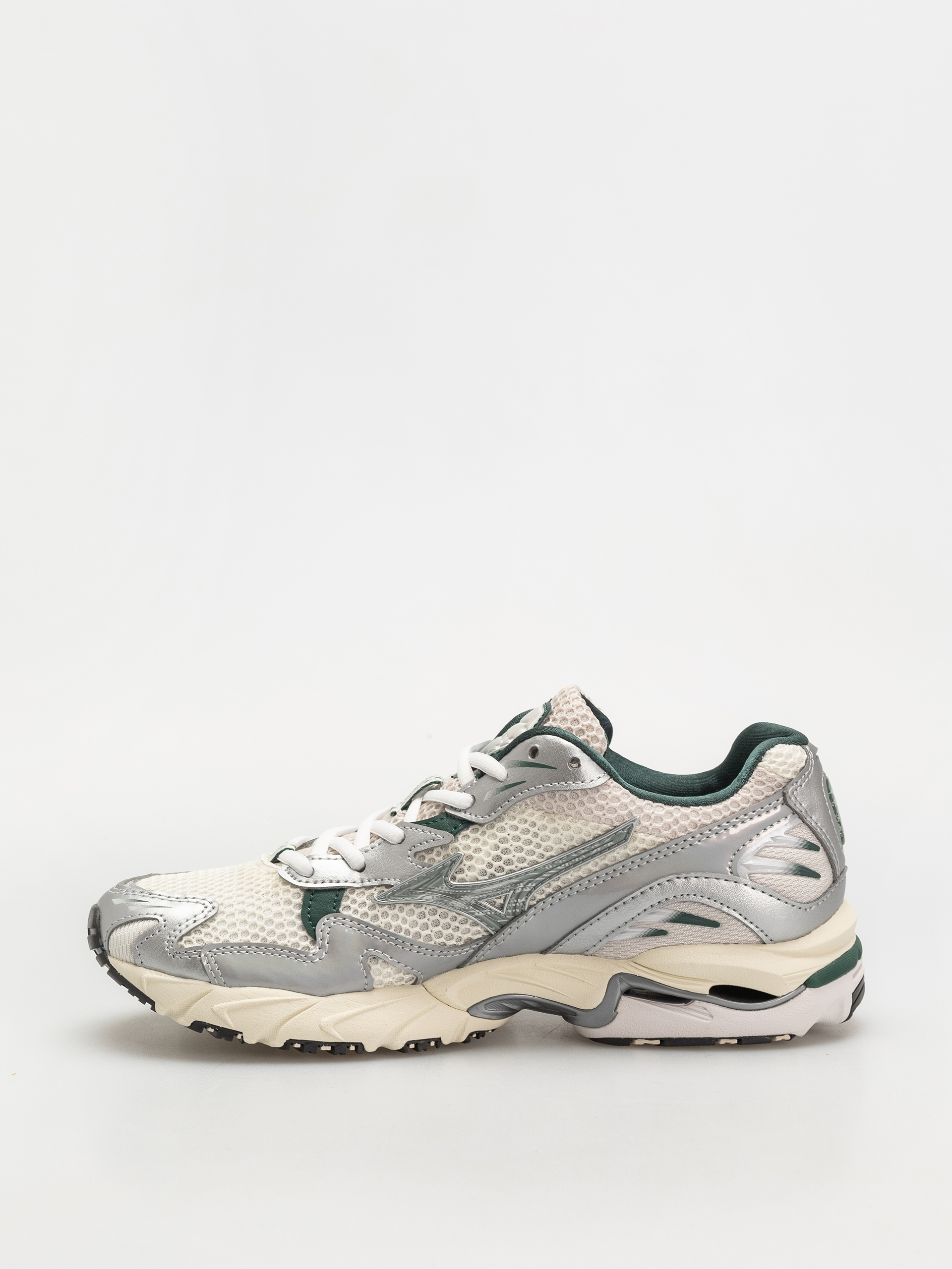 Взуття Mizuno Wave Rider 10 - білий, срібний (snow white/slate