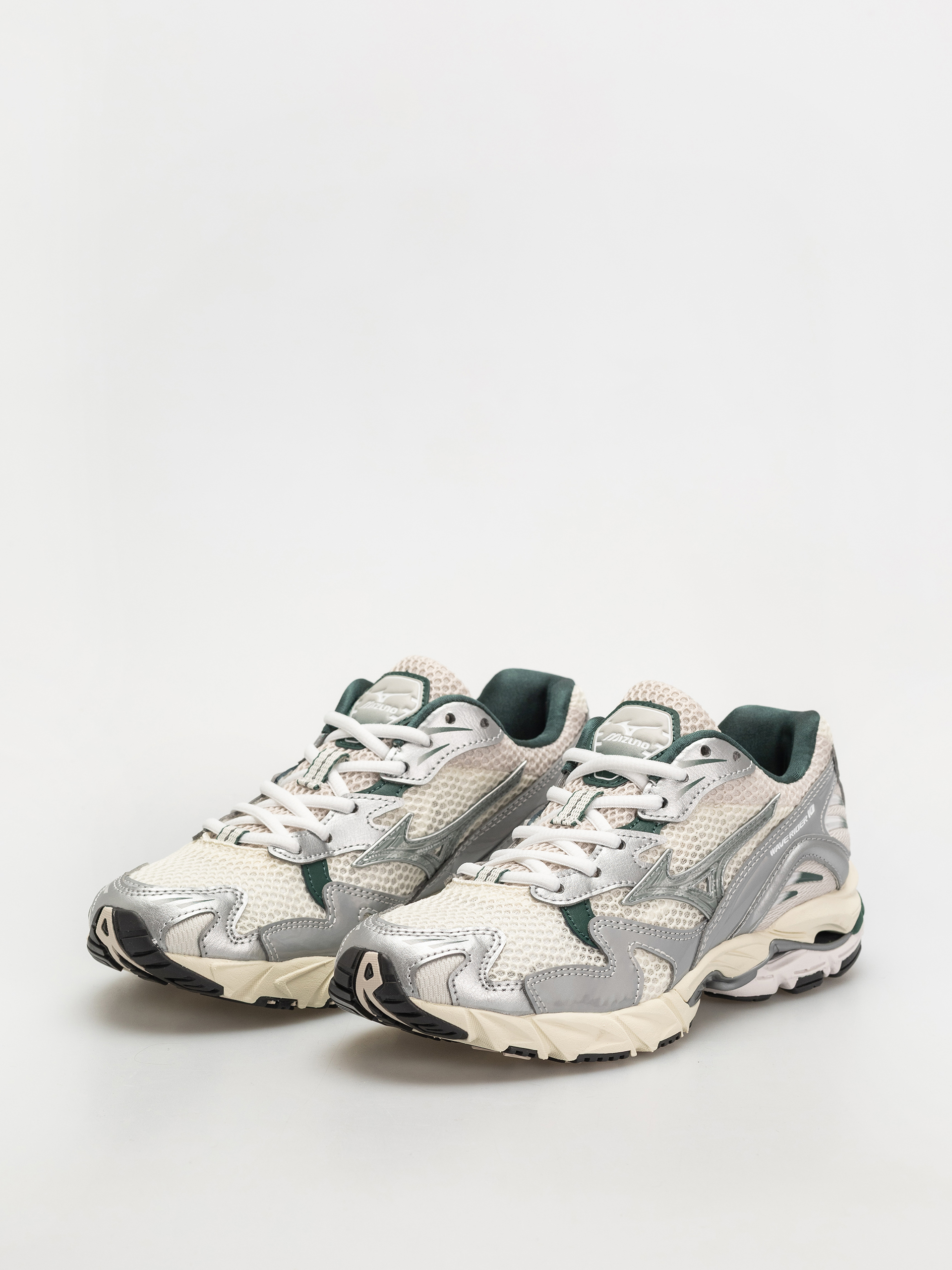 Взуття Mizuno Wave Rider 10 (snow white/slate/bistro green)