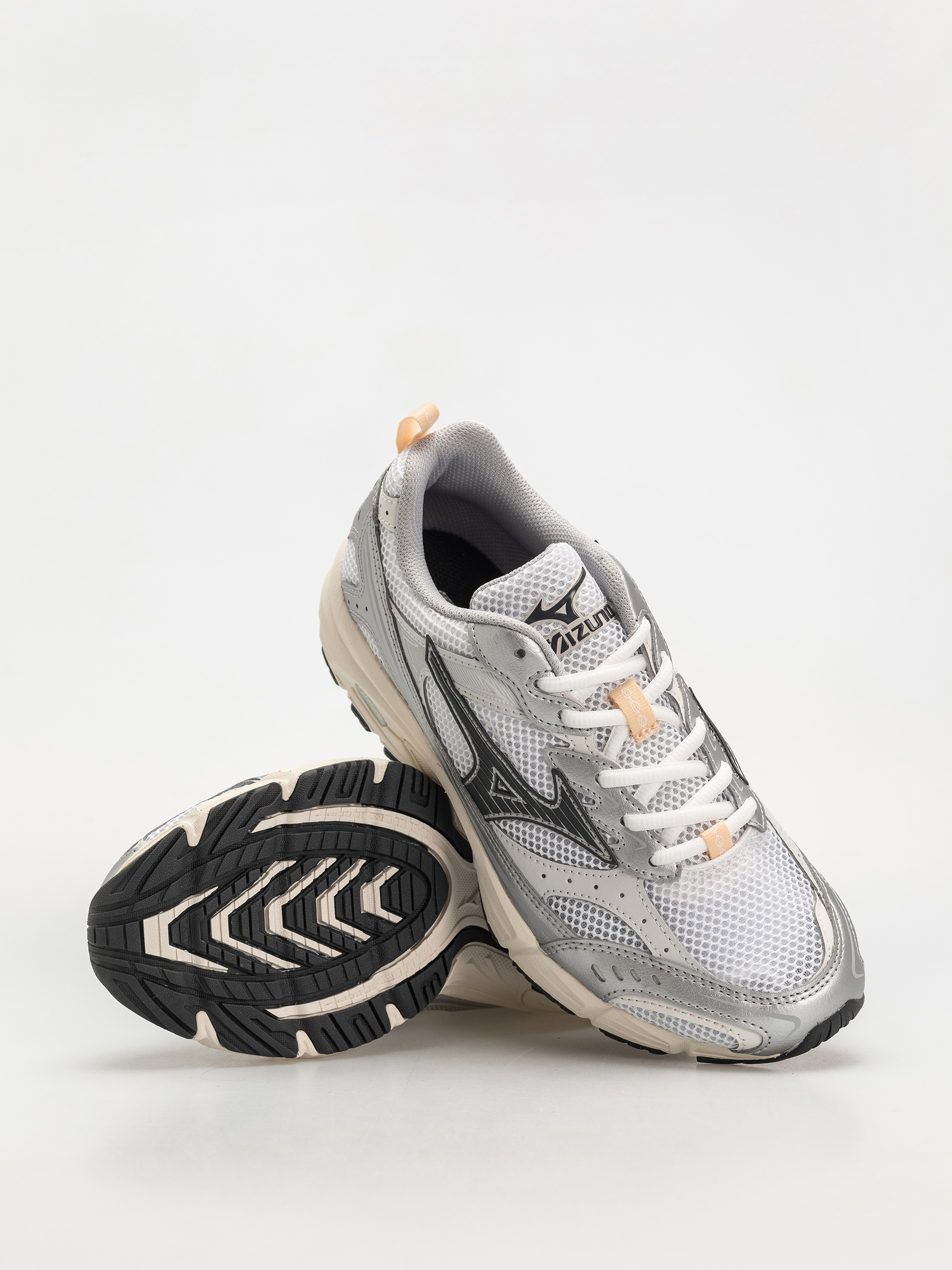 Взуття Mizuno MXR - білий, сірий, срібний (white/iron gate/peach