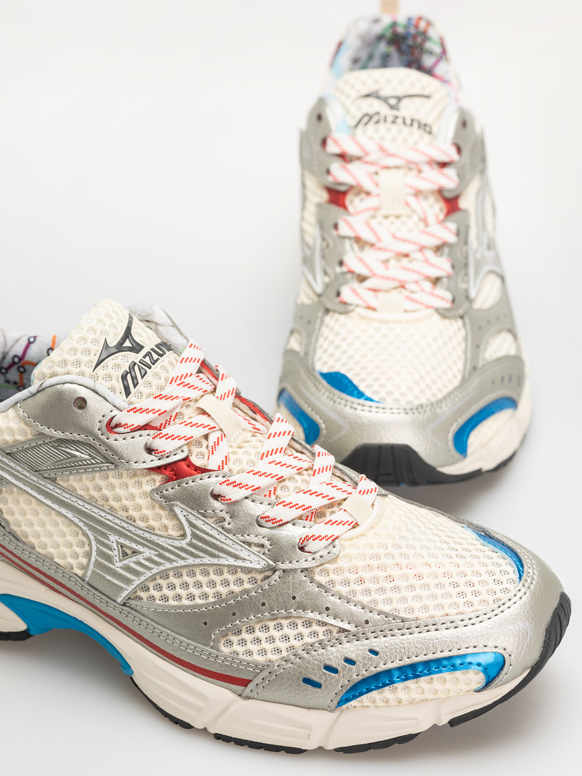 Взуття Mizuno MXR (pristine/high risk red/blue pace)