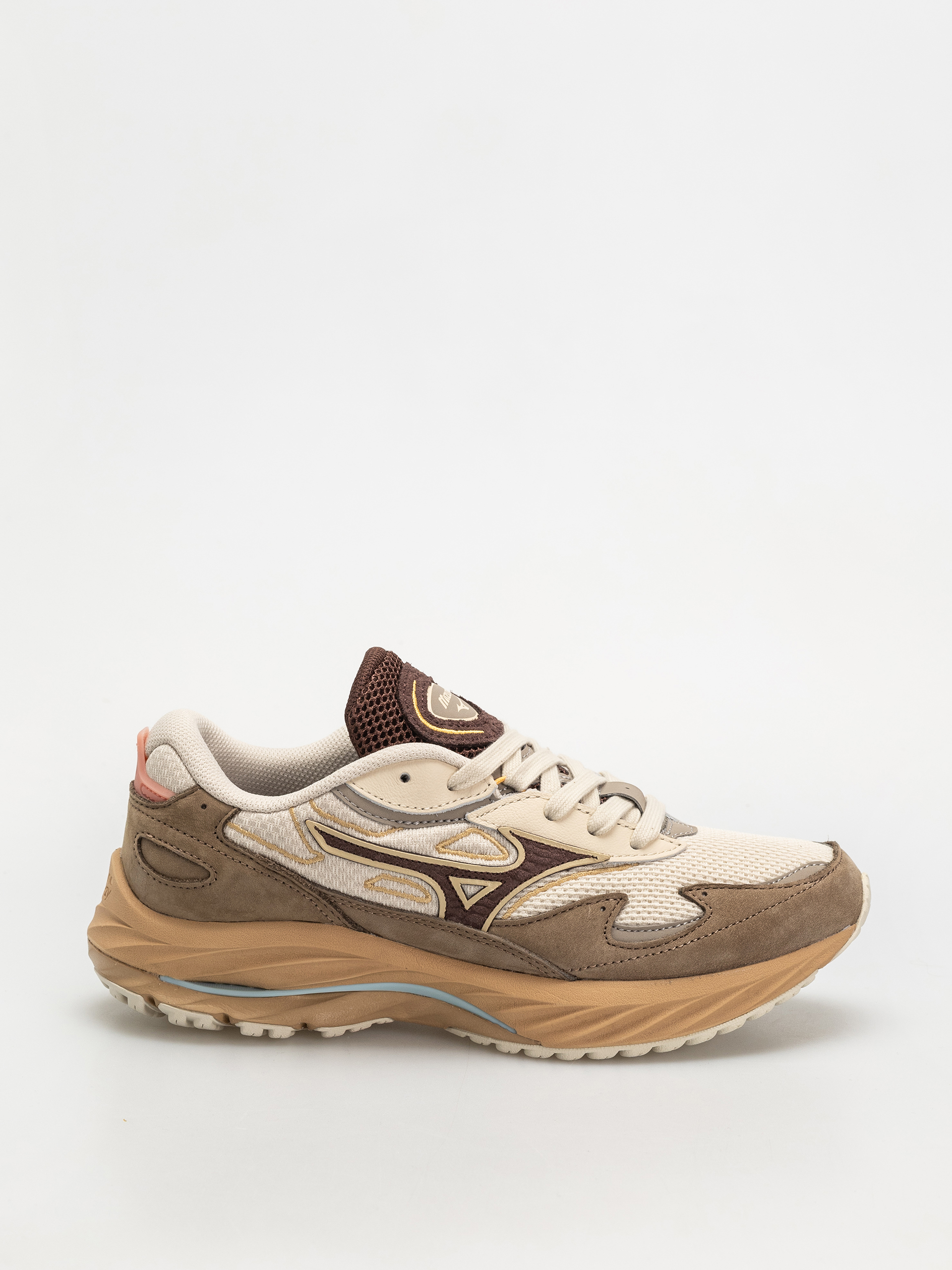 u0412u0437u0443u0442u0442u044f Mizuno Wave Rider u0392eta Premium (vintage khaki/chicory coffee/lantana)