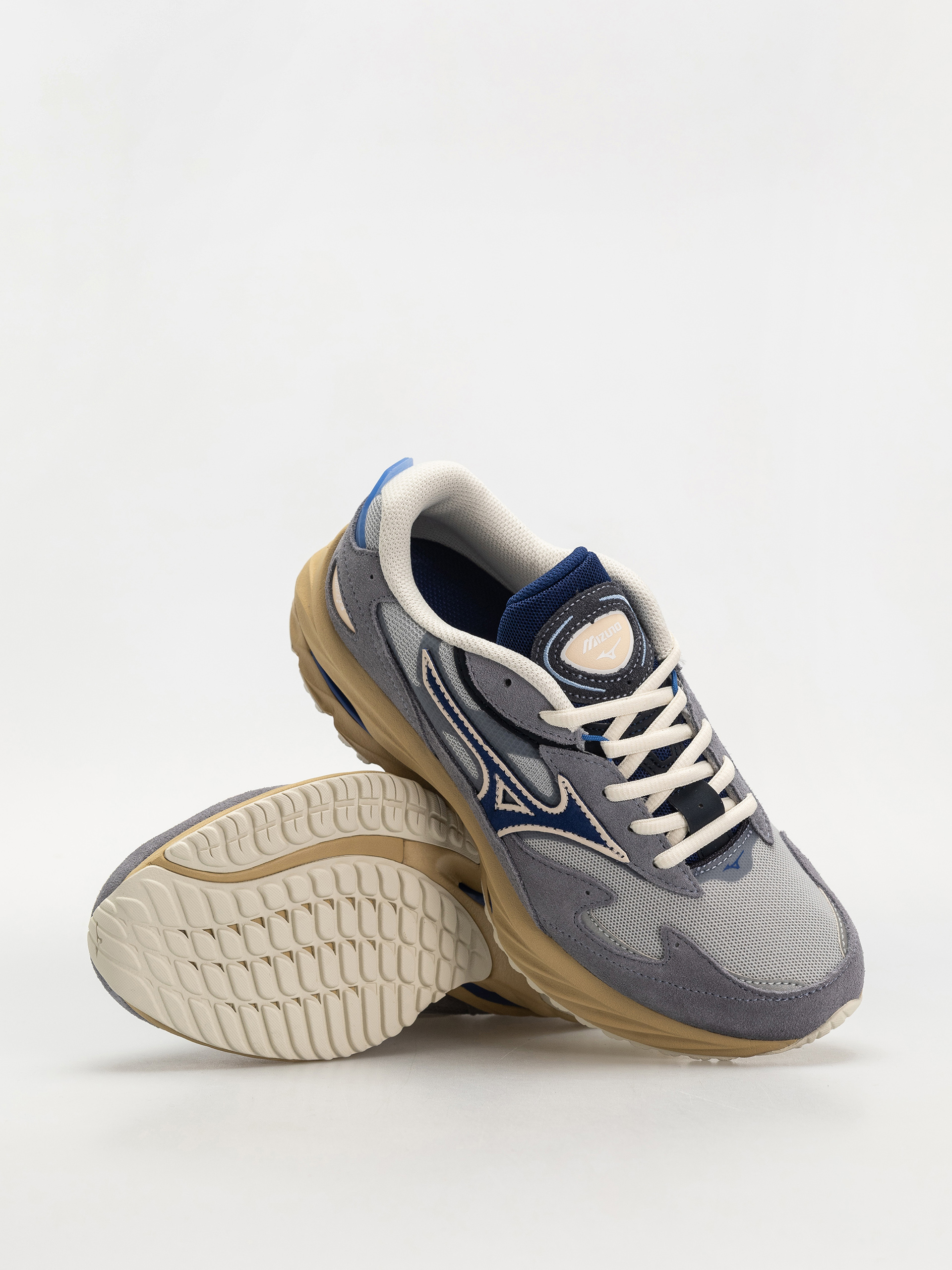 Взуття Mizuno Wave Rider Beta - сірий (tradewinds/india ink/harbor Взуття Mizuno Wave Rider Beta - сірий (tradewinds/india ink/harbor