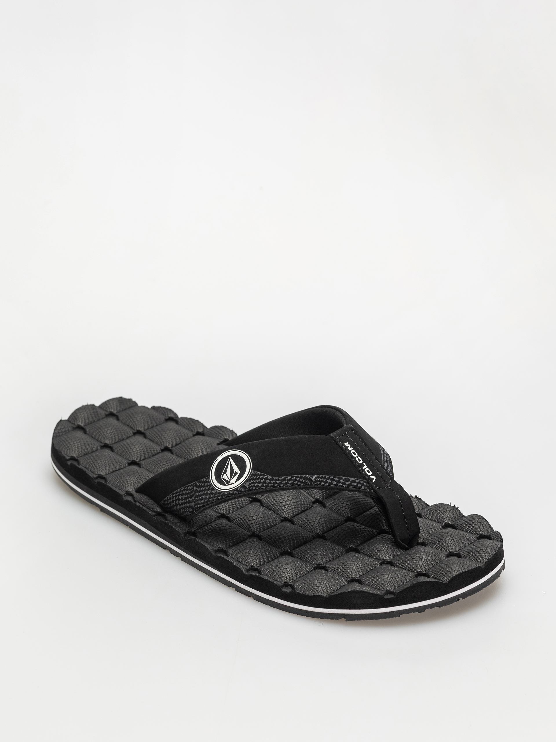 В‘єтнамки Volcom Recliner (black white)