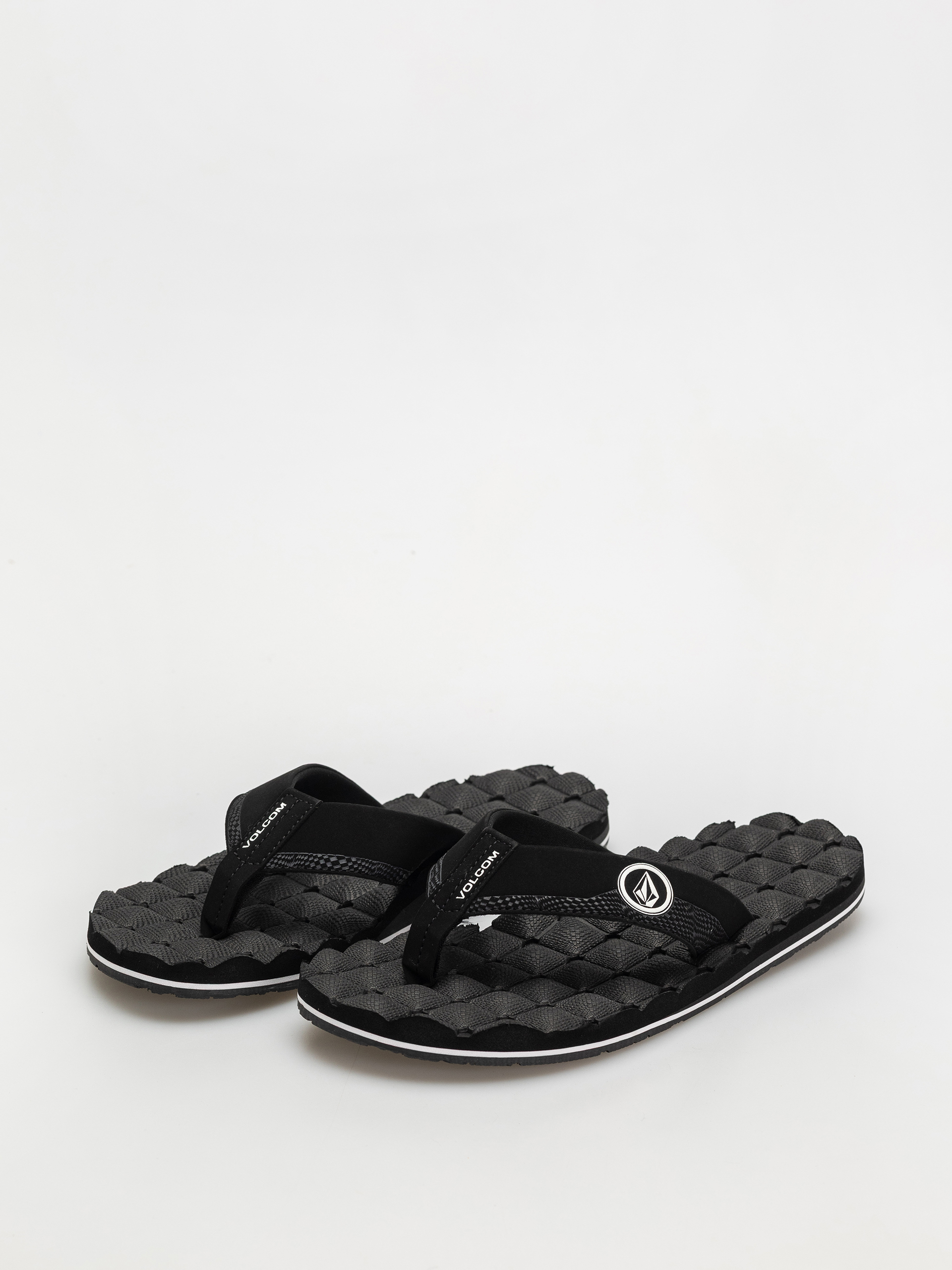 В‘єтнамки Volcom Recliner (black white)