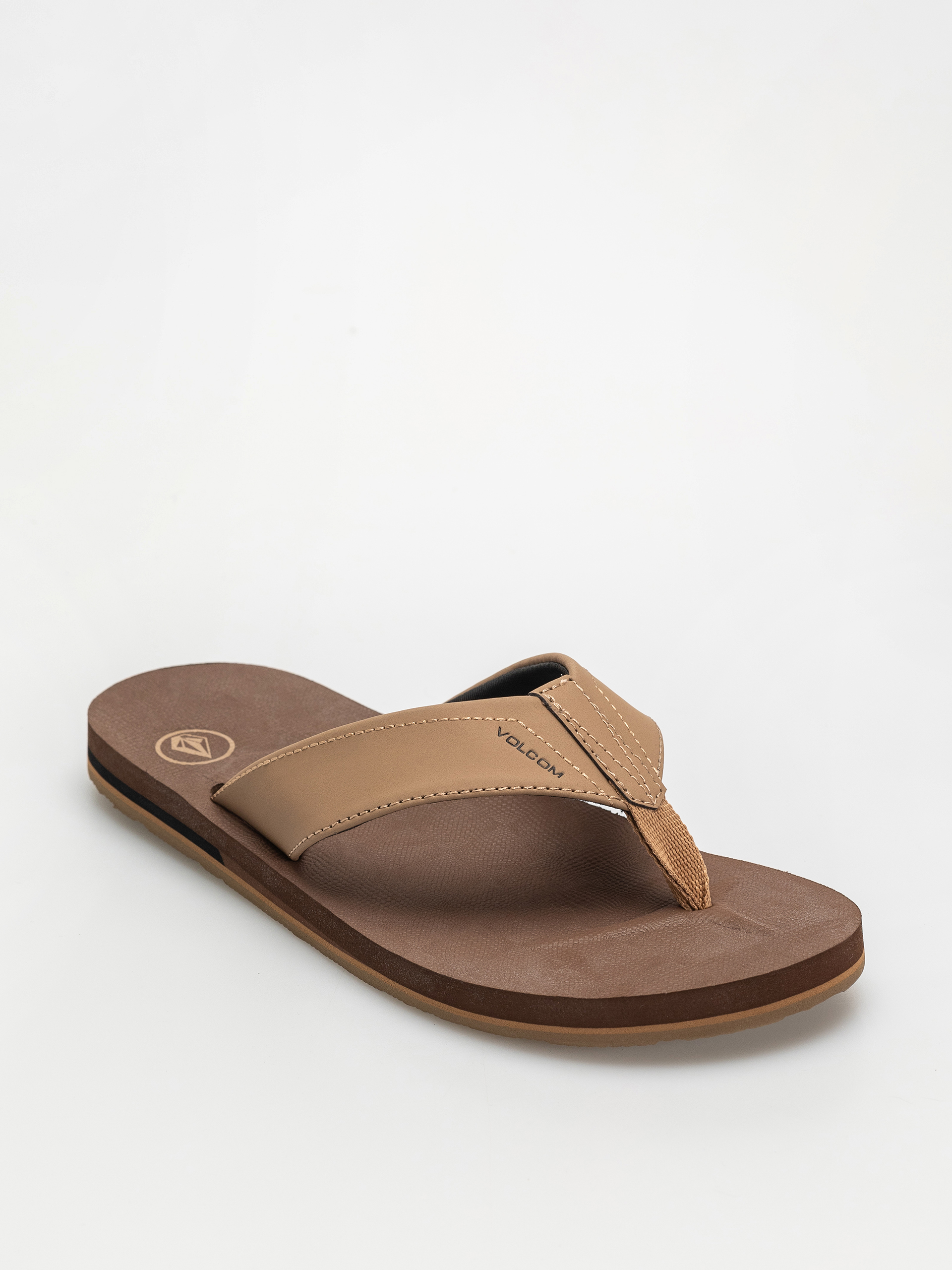В‘єтнамки Volcom Victor (brown khaki)