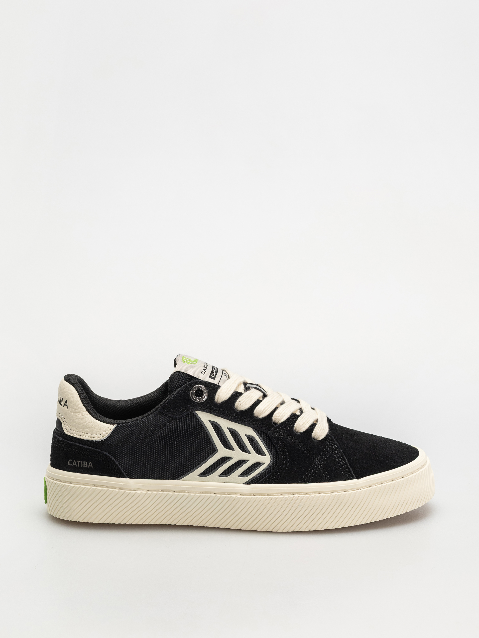 u0412u0437u0443u0442u0442u044f Cariuma Catiba Pro 2.0 Wmn (black suede and cordura ivory logo)