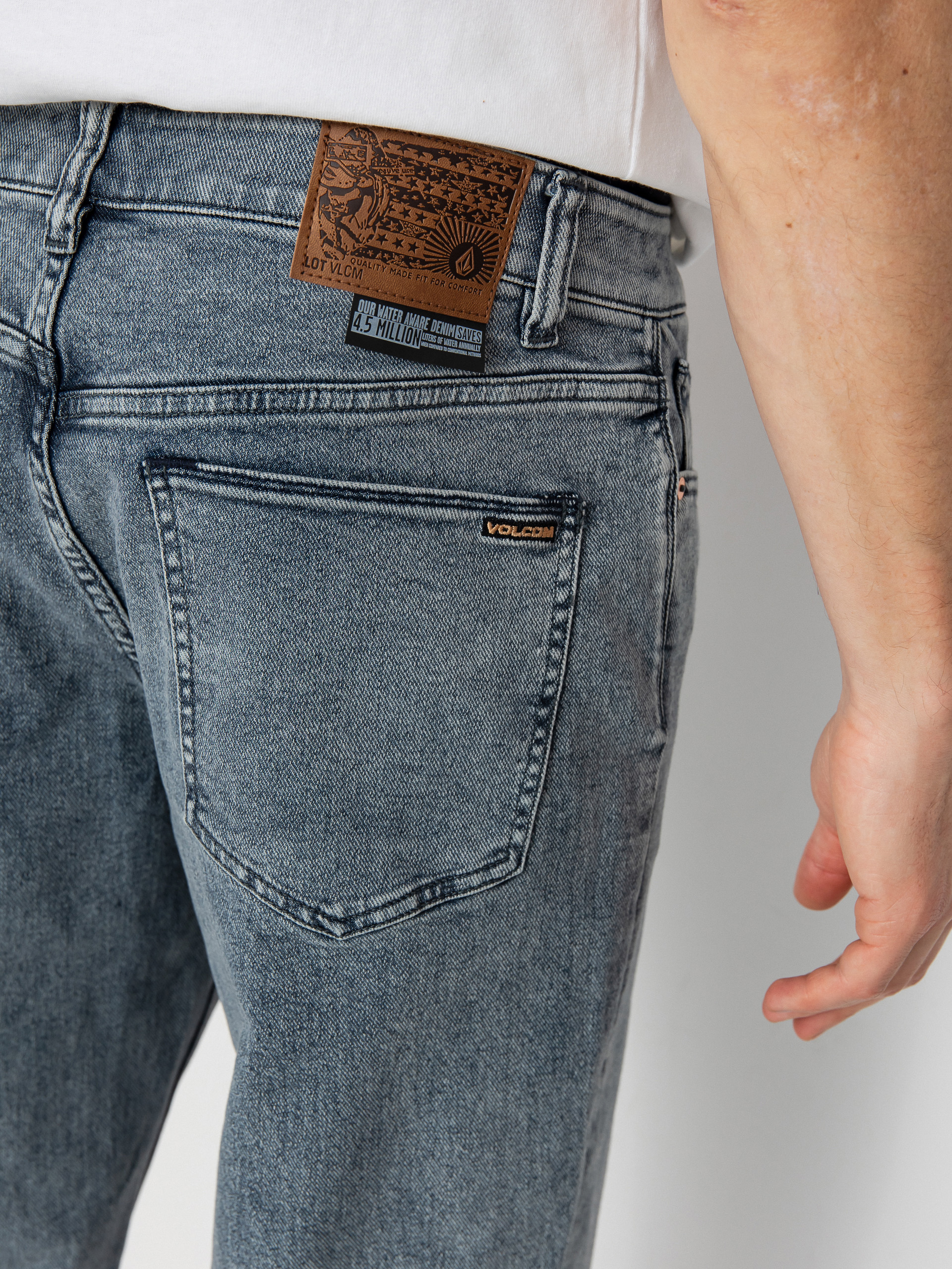 Штани Volcom Modown Tapered (ash blue)