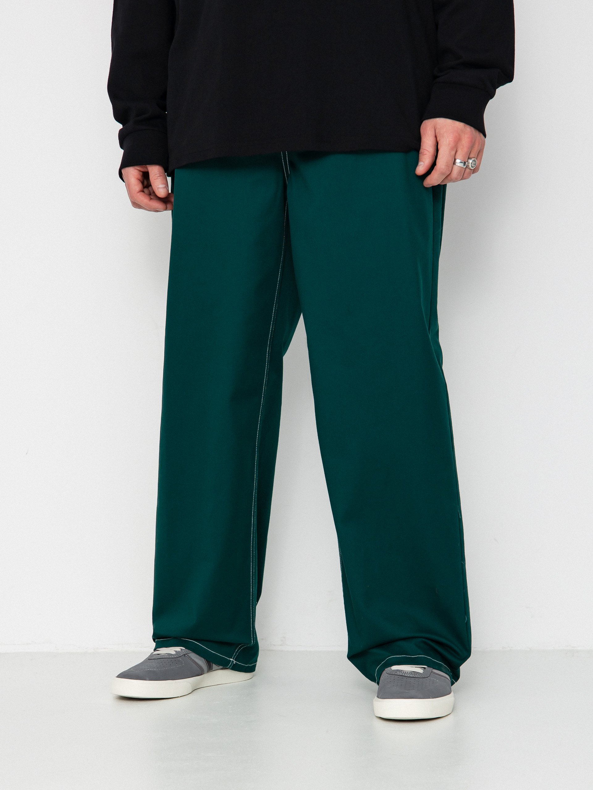 Штани Brixton Baggy Skate (deep emerald)