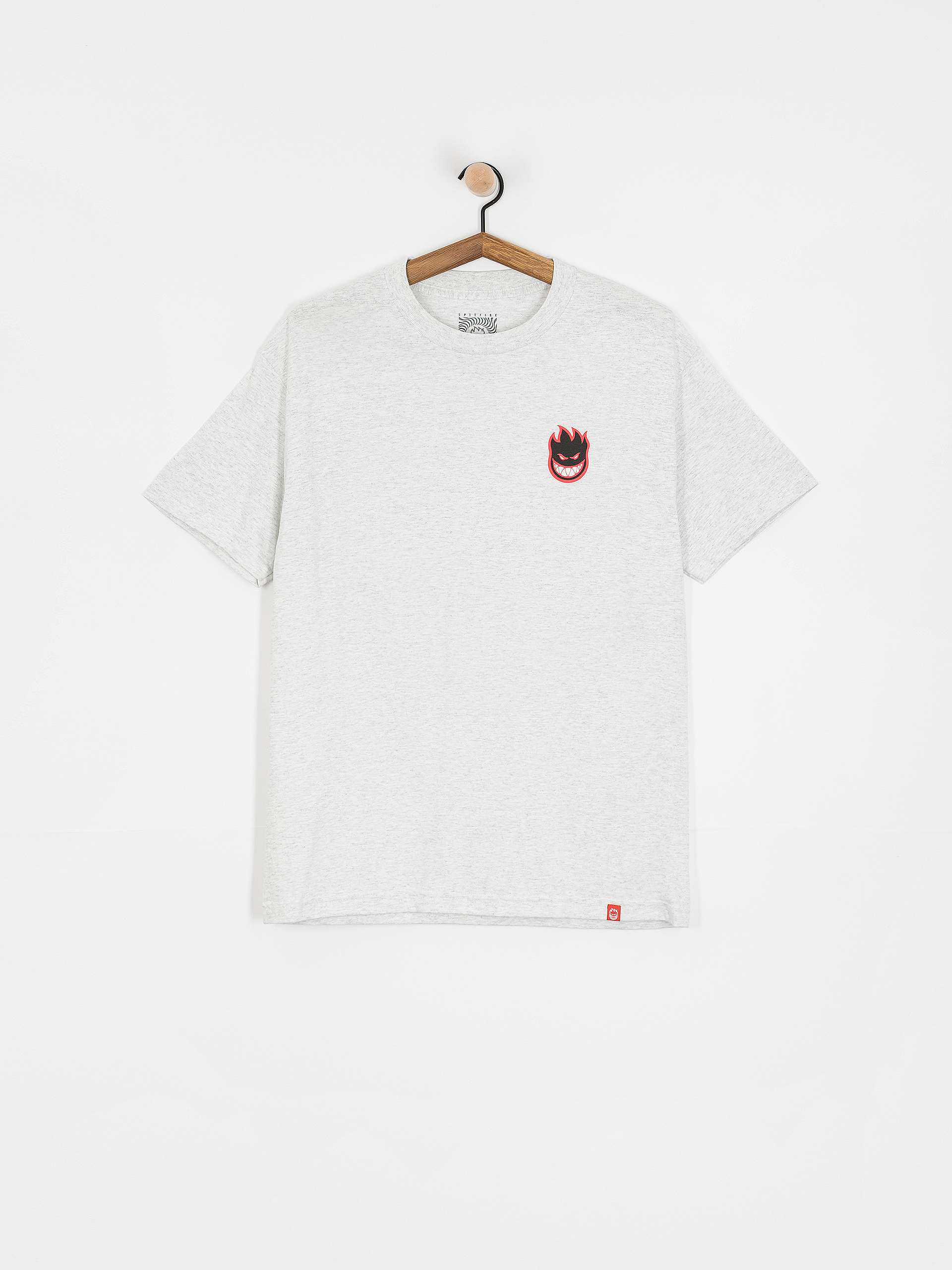 Футболка Spitfire Lil Bighead Fill (ash/black red & white print)