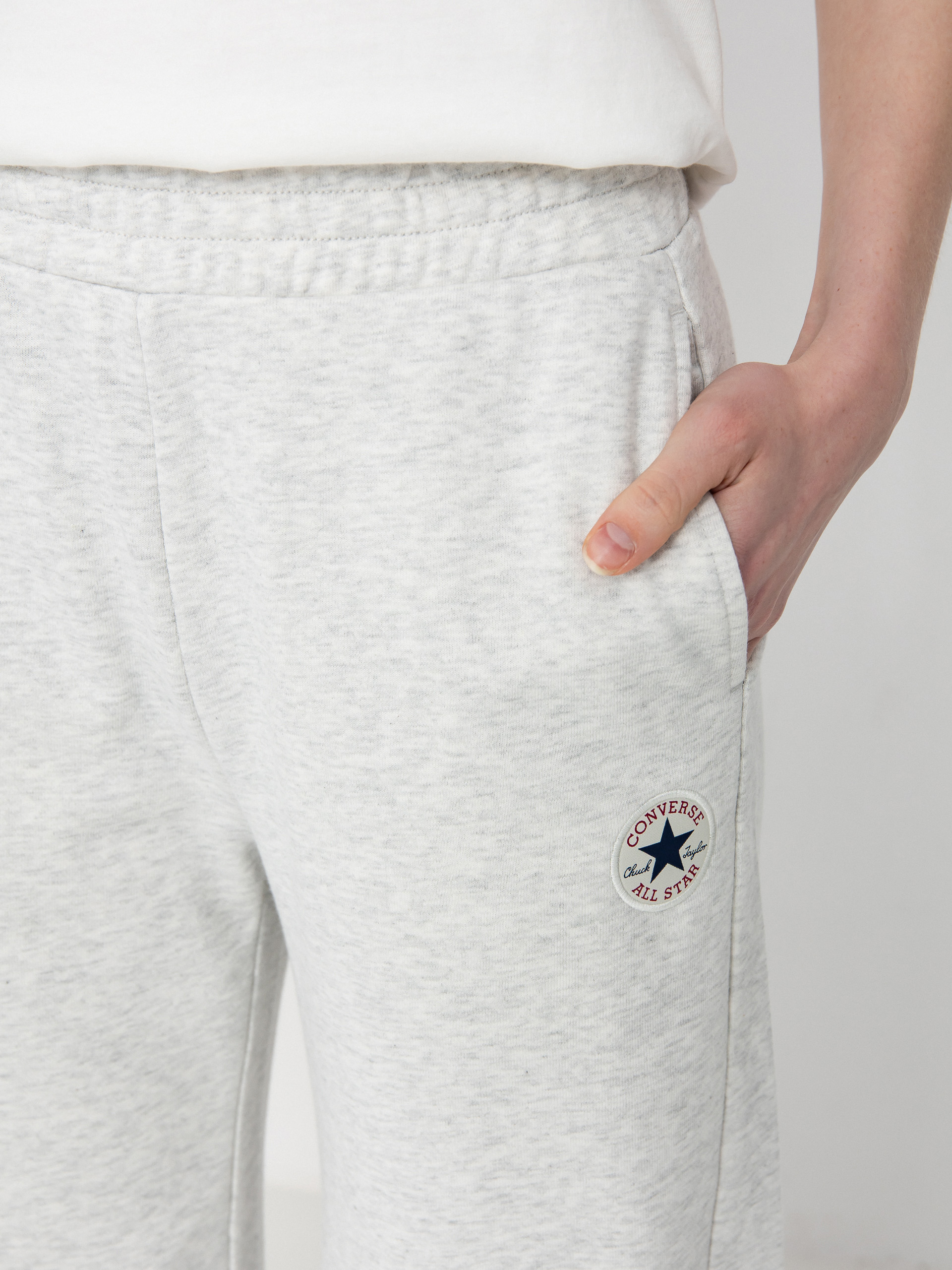 Штани Converse Retro Banana Knit Wmn (light retro grey heather)