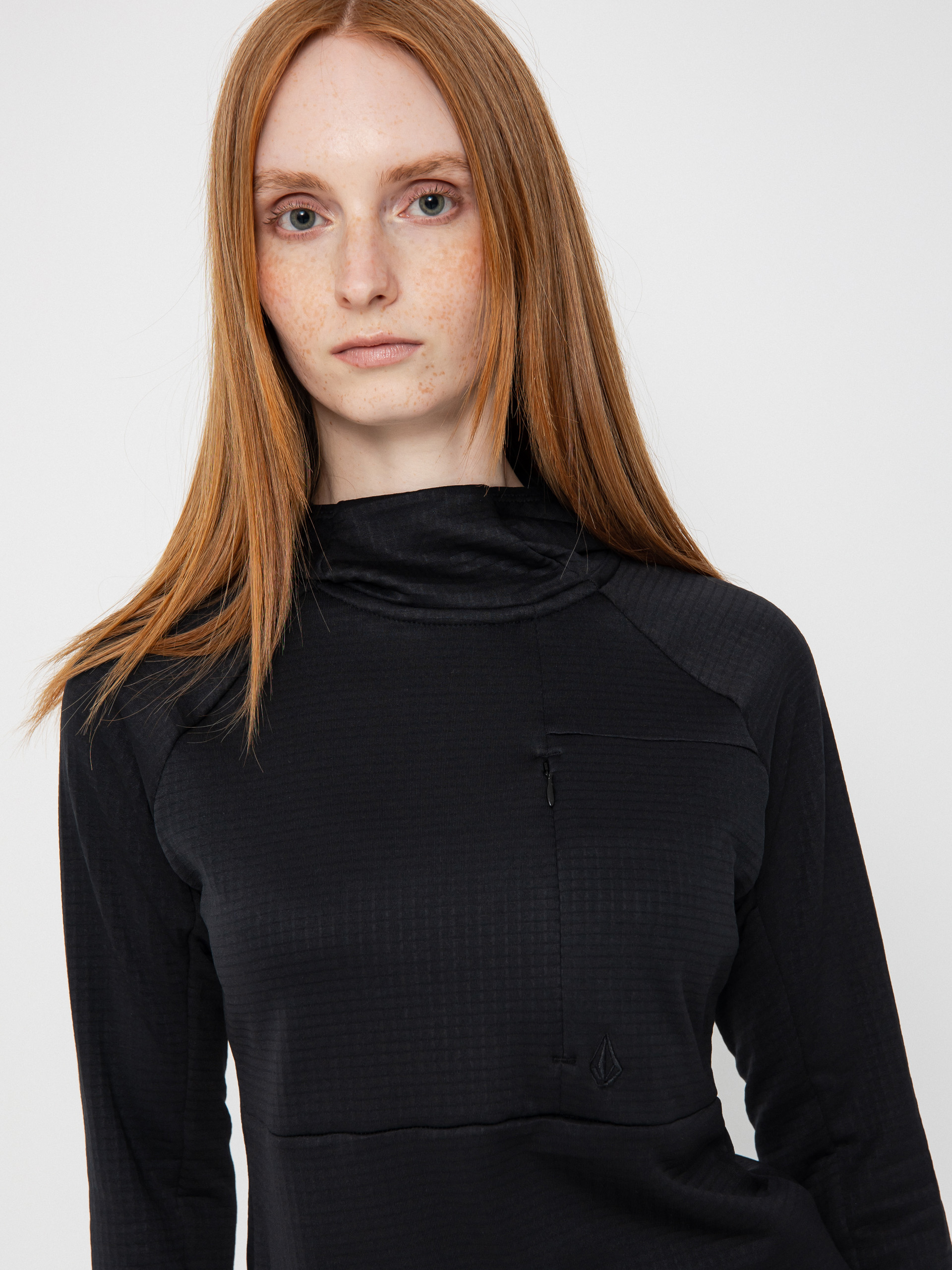 Жіноча Термосвітшот Volcom Gridlock Balaclava (black)