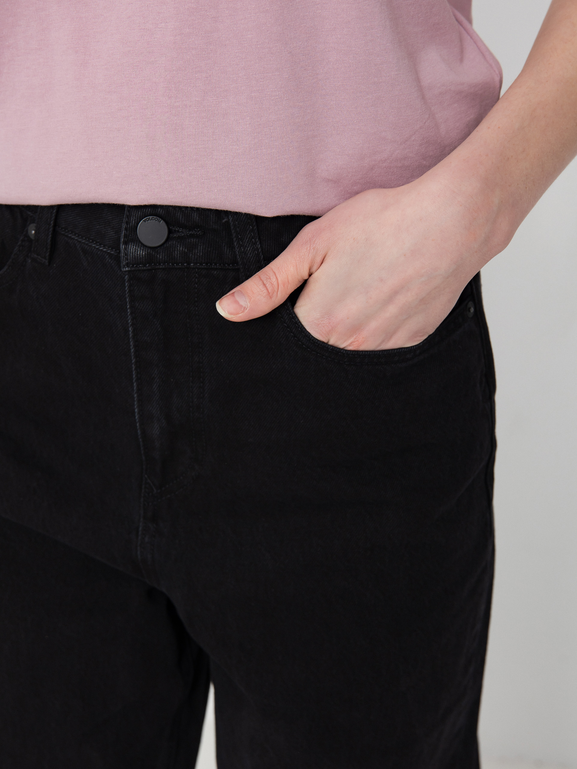 Штани Volcom Stoned Bf Hirise Wmn (black)