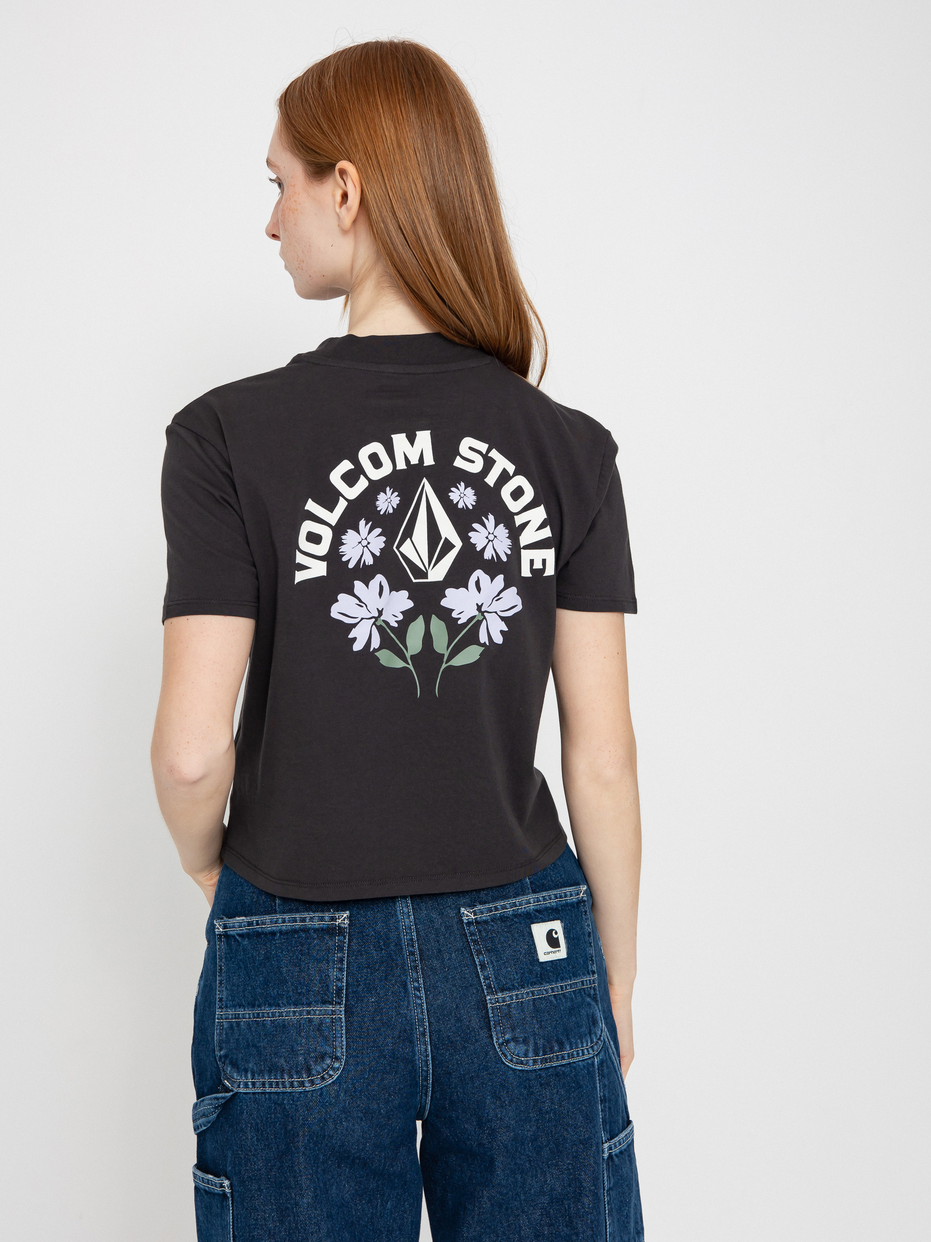 Футболка Volcom Pocket Dial Wmn (vintage black)