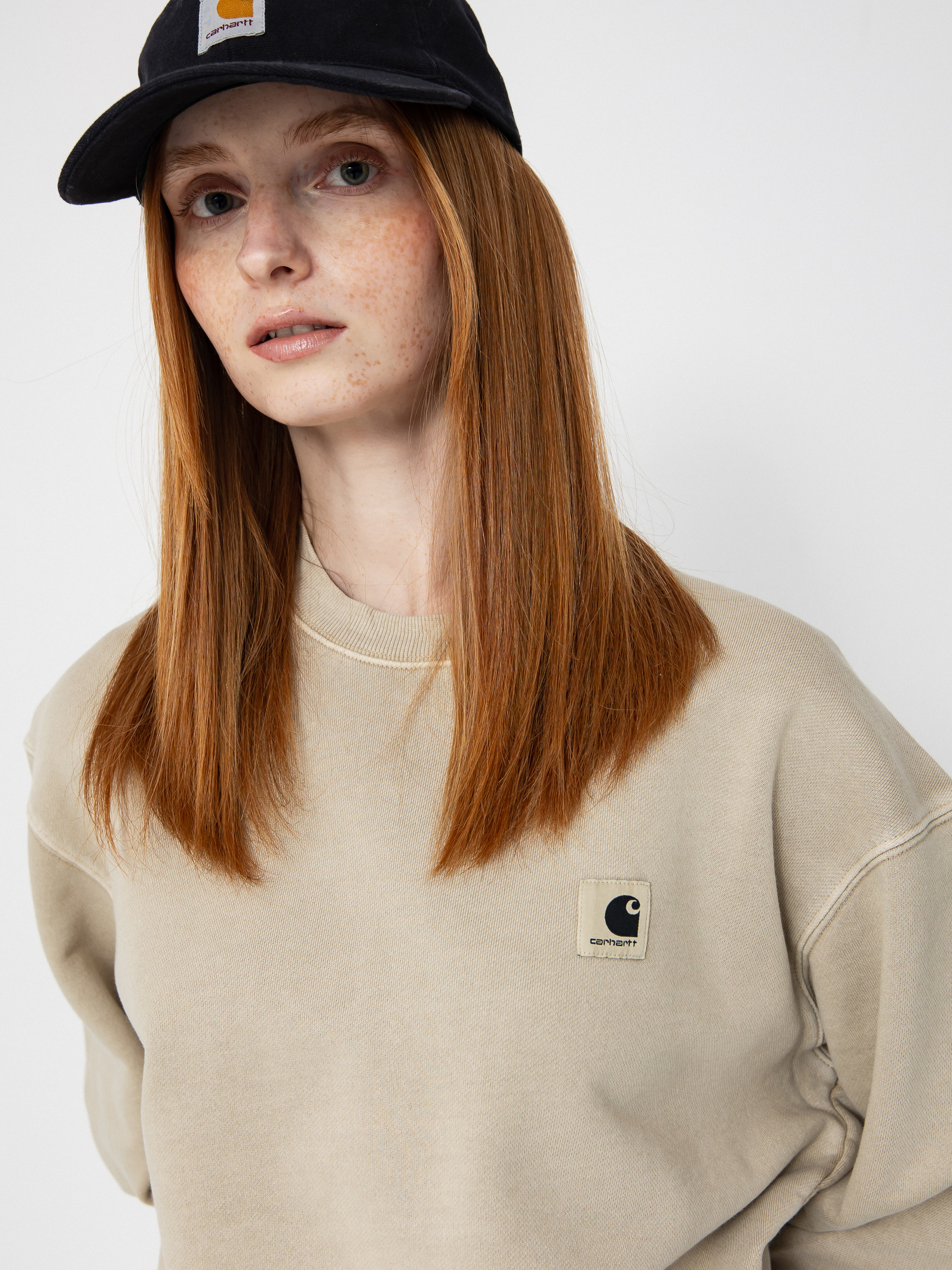 Світшот Carhartt WIP Nelson Wmn (fleur de sel)