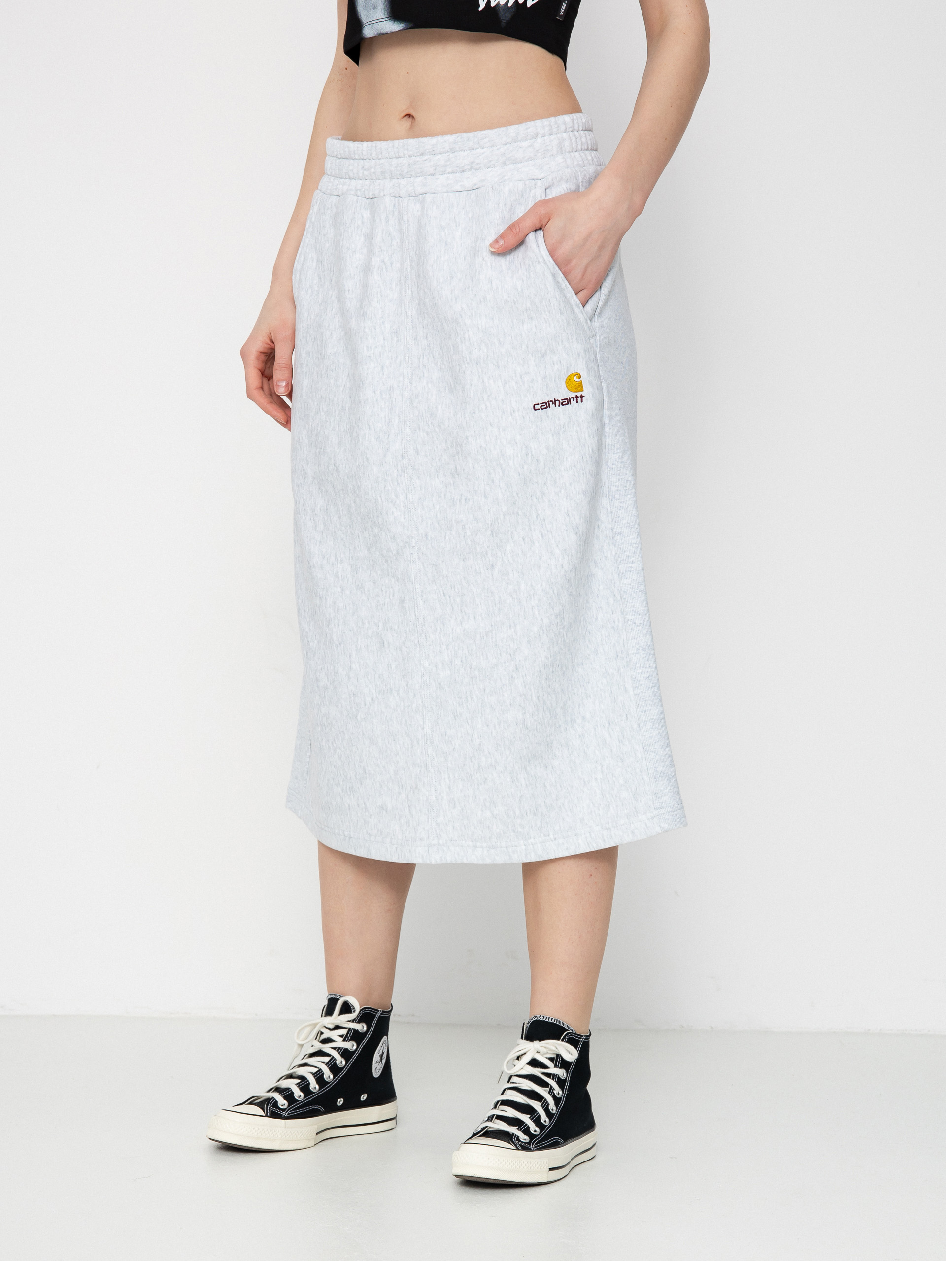 Спідниця Carhartt WIP American Script Wmn (ash heather)