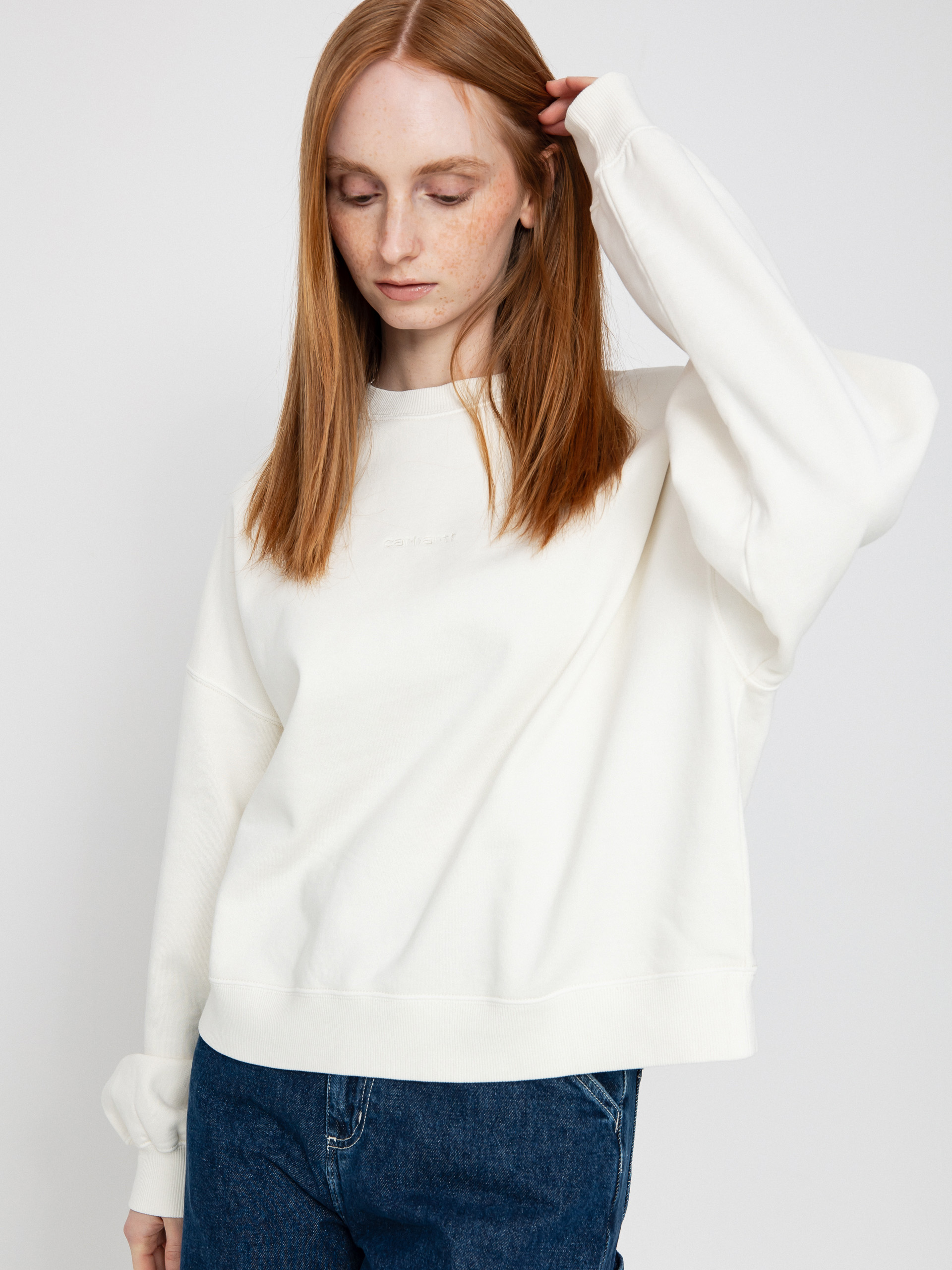 Світшот Carhartt WIP Benton Wmn (wax)
