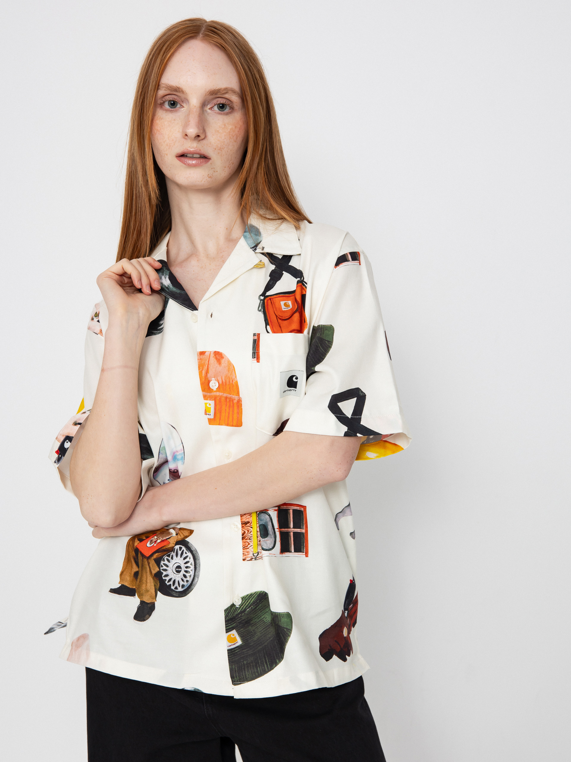 Сорочка Carhartt WIP Jacob Rochester Wmn