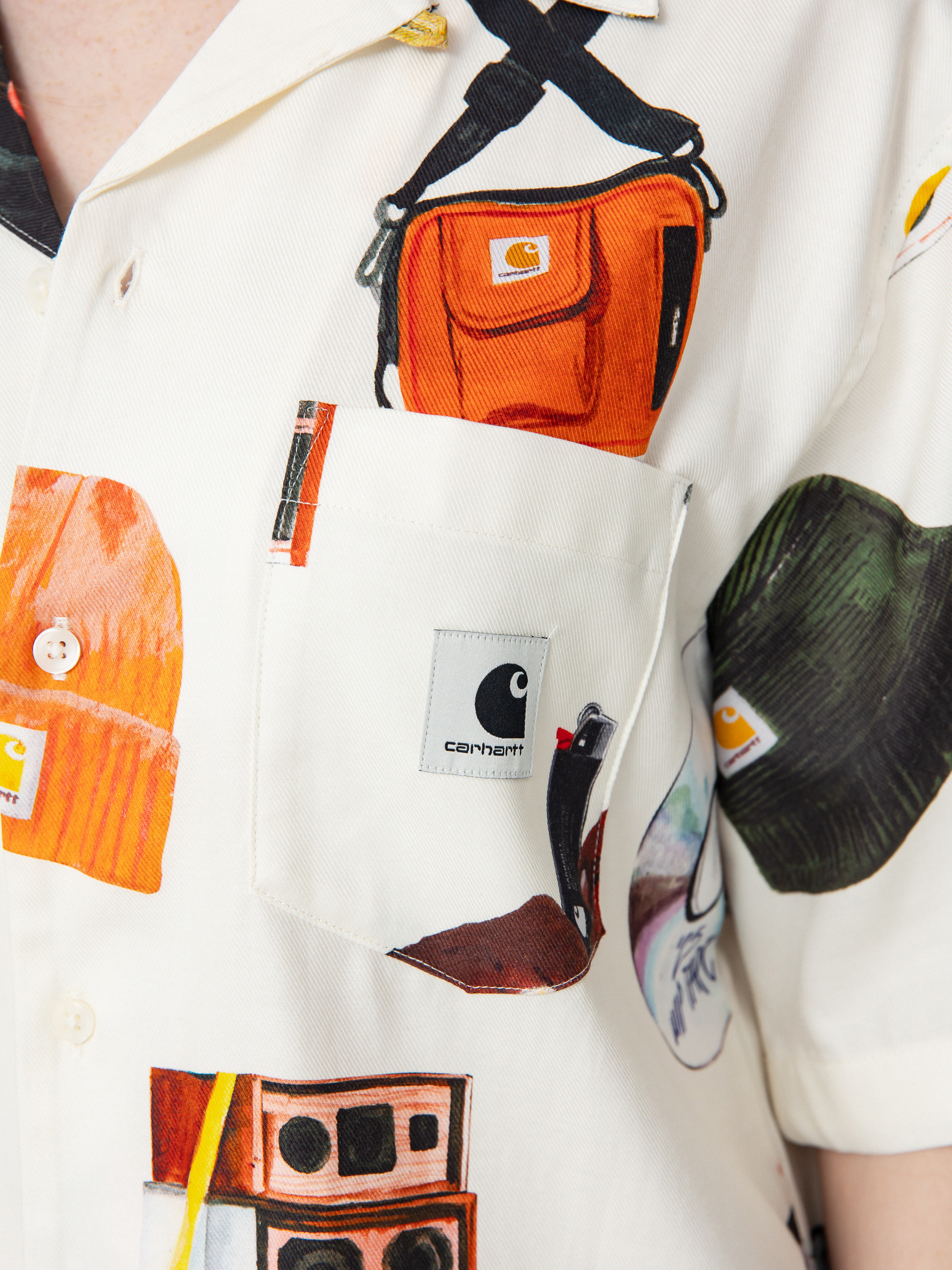 Сорочка Carhartt WIP Jacob Rochester Wmn (jacob rochester print/wax)