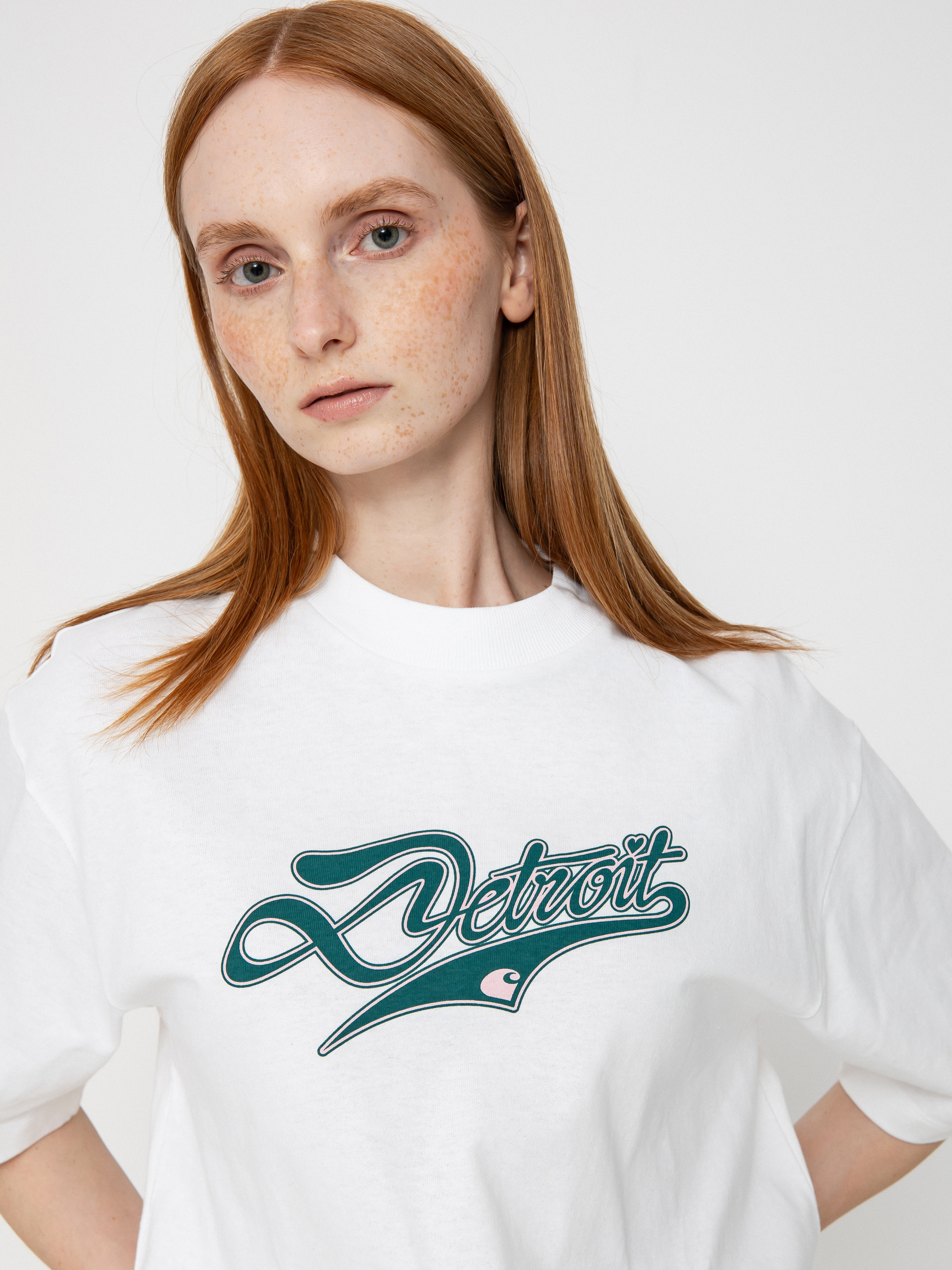 Футболка Carhartt WIP Slap Shot Wmn (white)