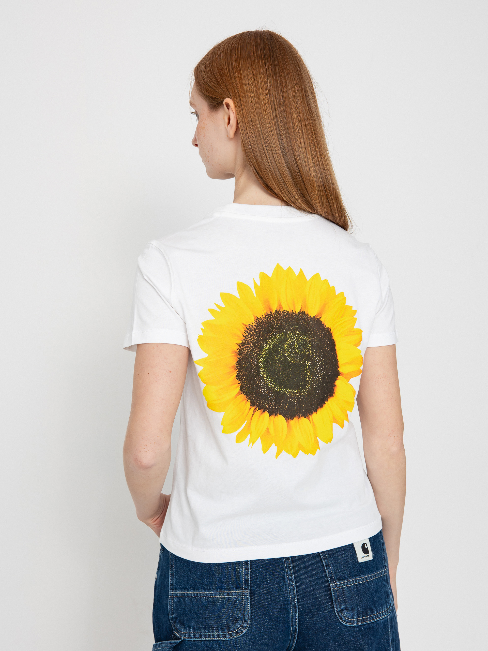 Футболка Carhartt WIP Sunflower Wmn (white)