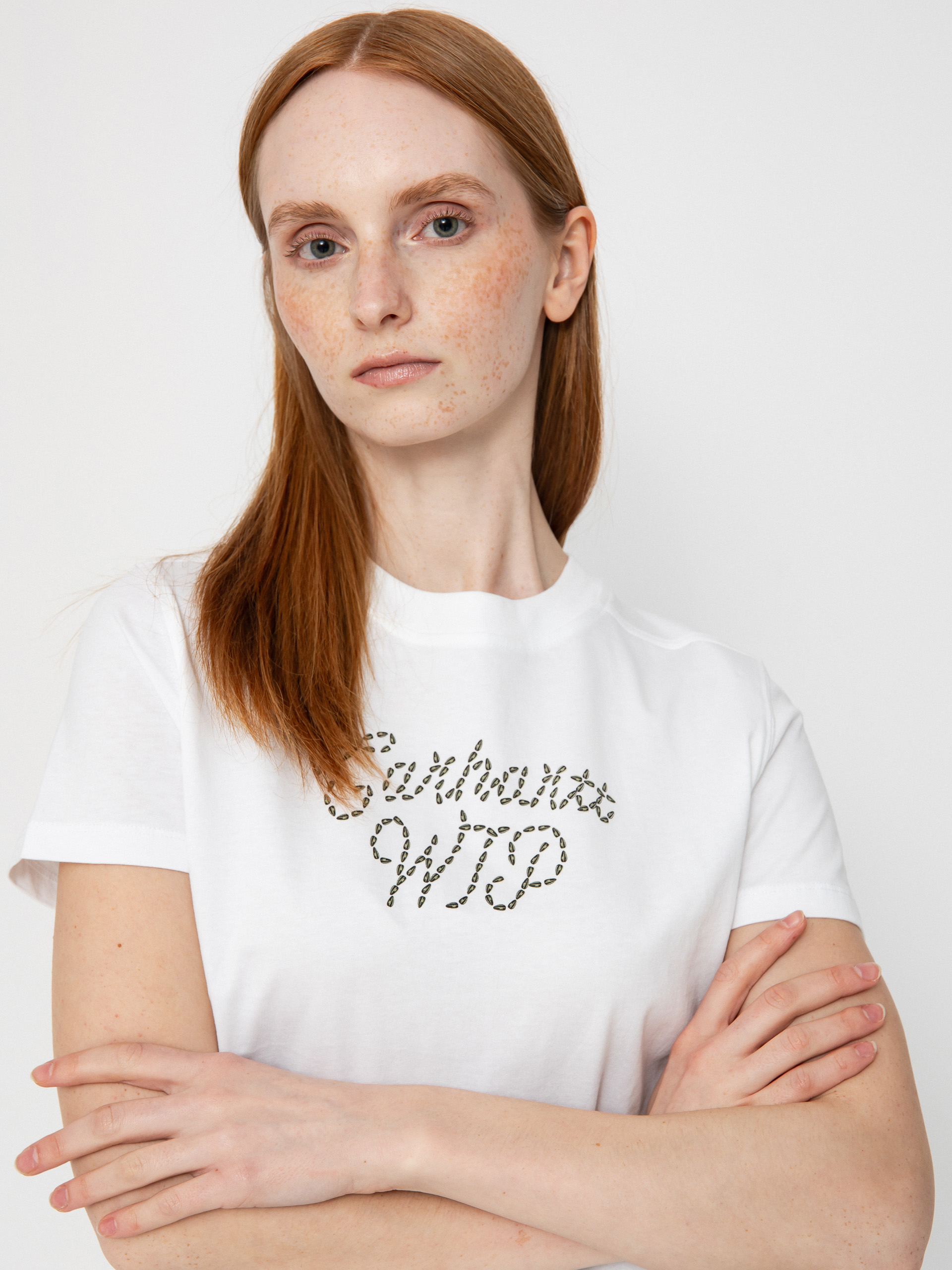 Футболка Carhartt WIP Sunflower Wmn (white)