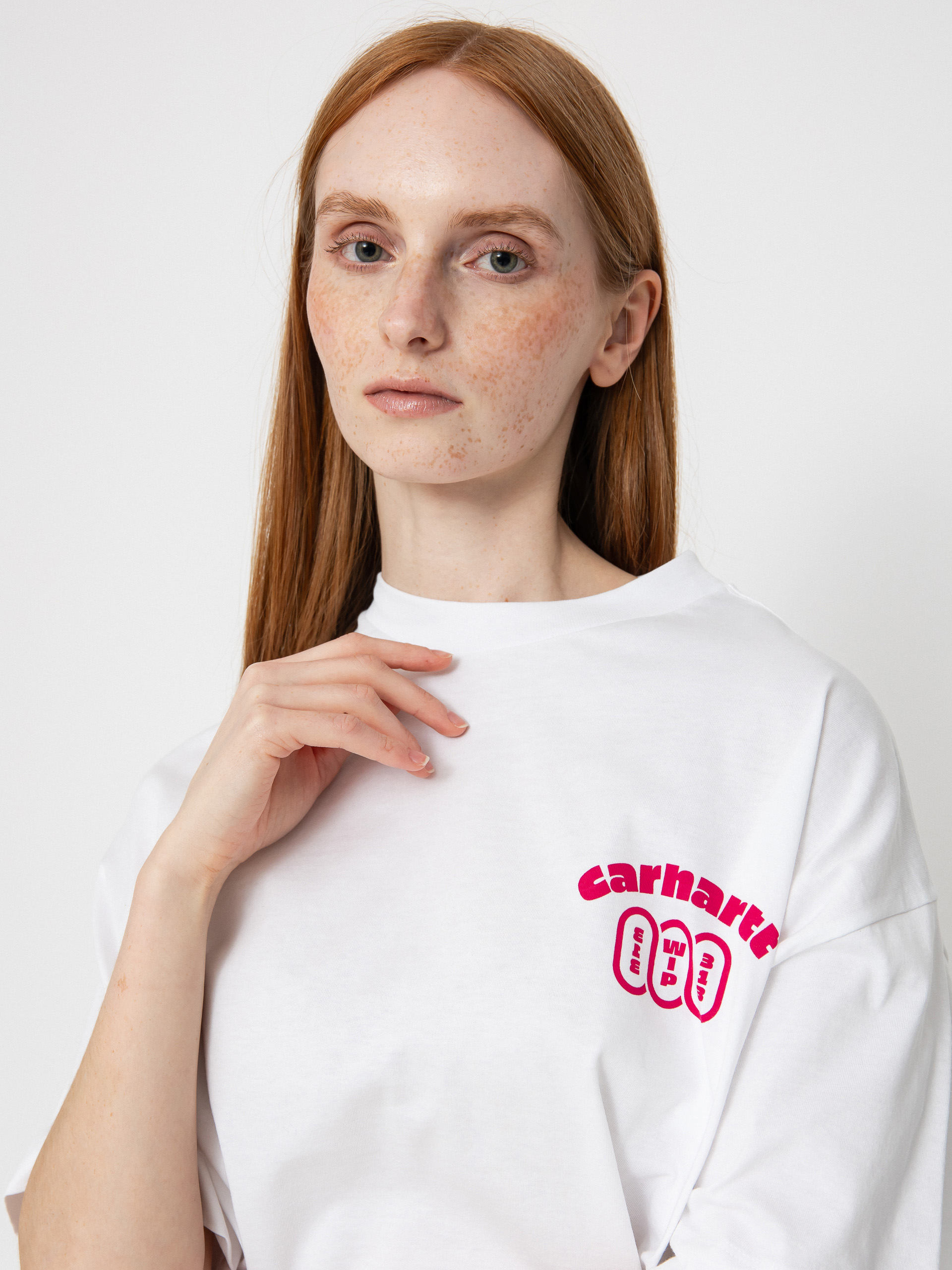 Футболка Carhartt WIP Day Off Wmn (white/disco)