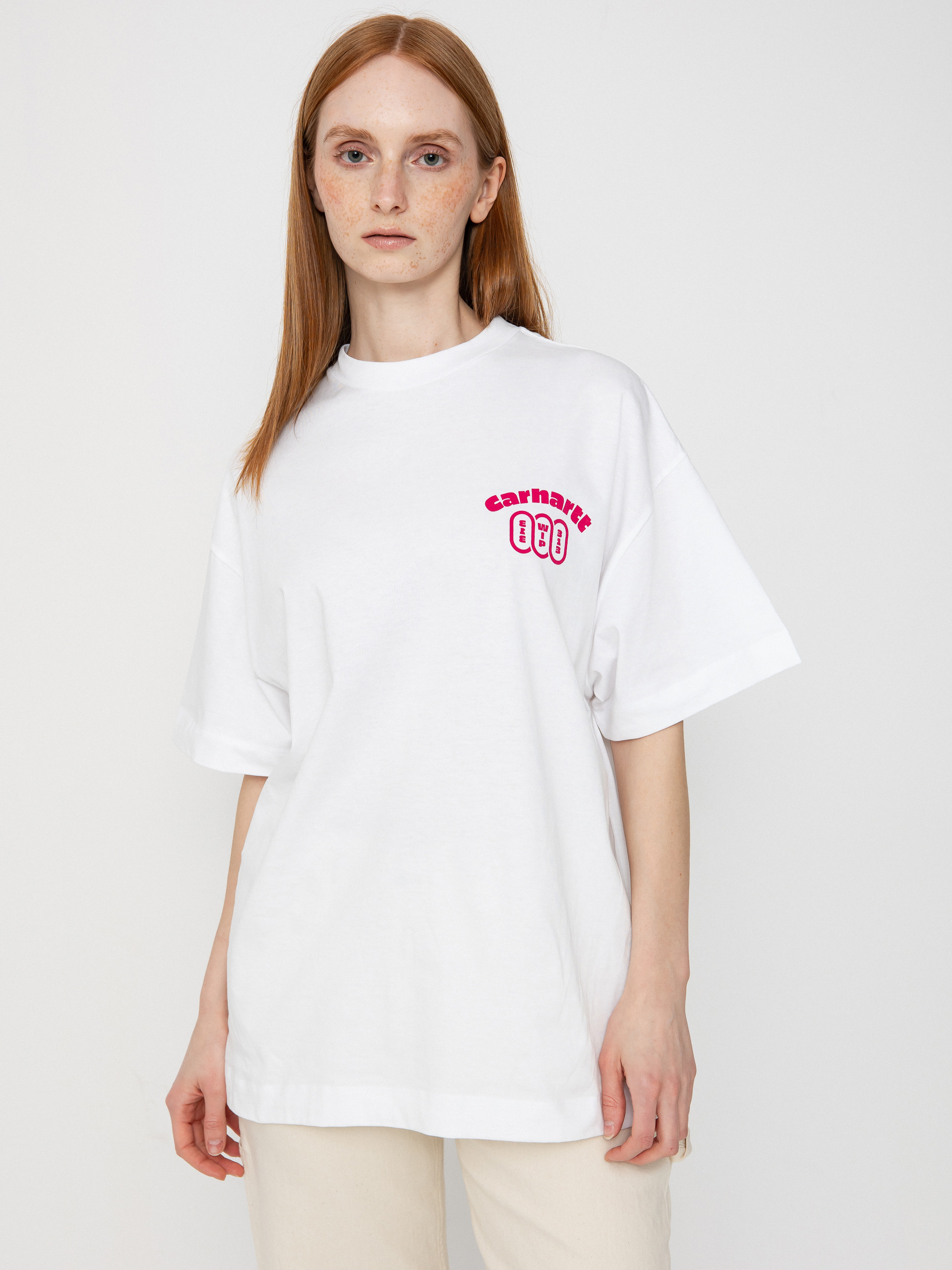 Футболка Carhartt WIP Day Off Wmn (white/disco)