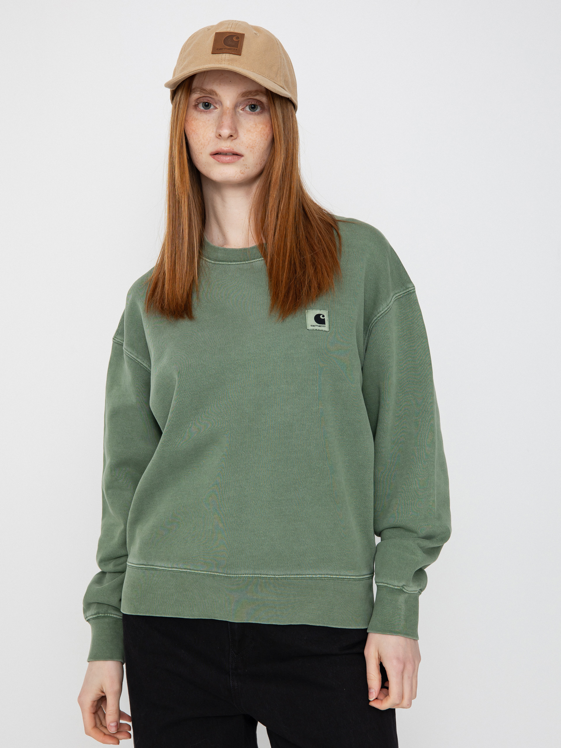 Світшот Carhartt WIP Nelson Wmn (park)