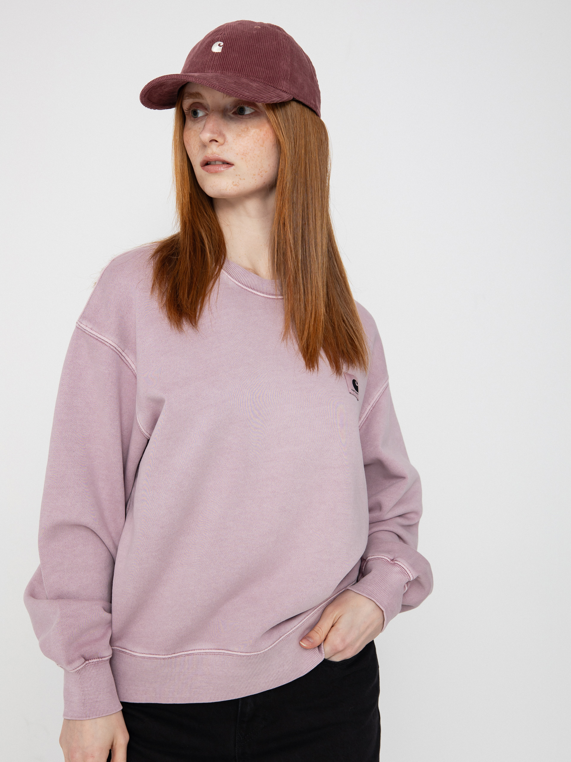 Світшот Carhartt WIP Nelson Wmn (hortensia)