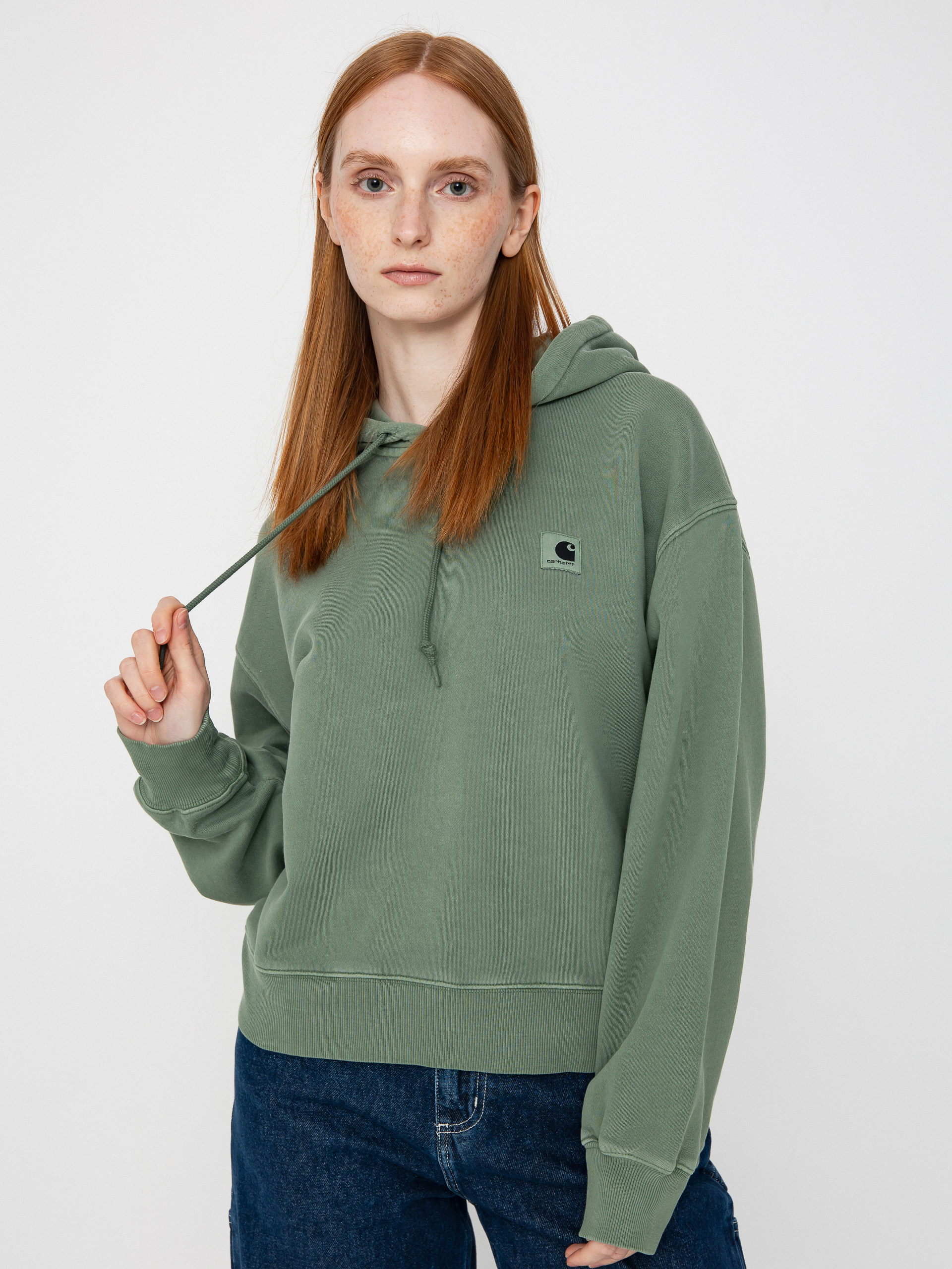 Худі Carhartt WIP Nelson HD Wmn (park)