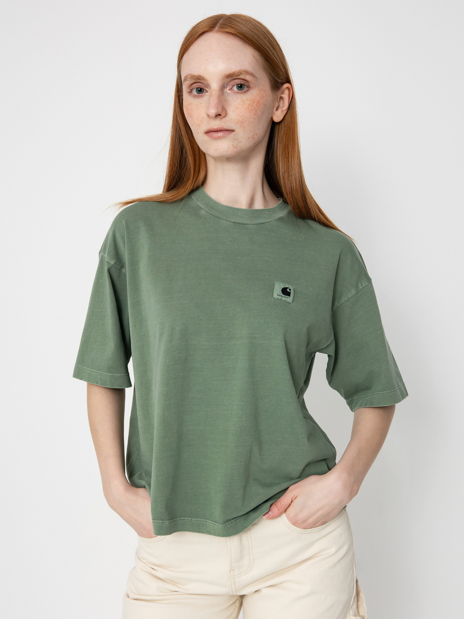 Футболка Carhartt WIP Nelson Wmn (park)