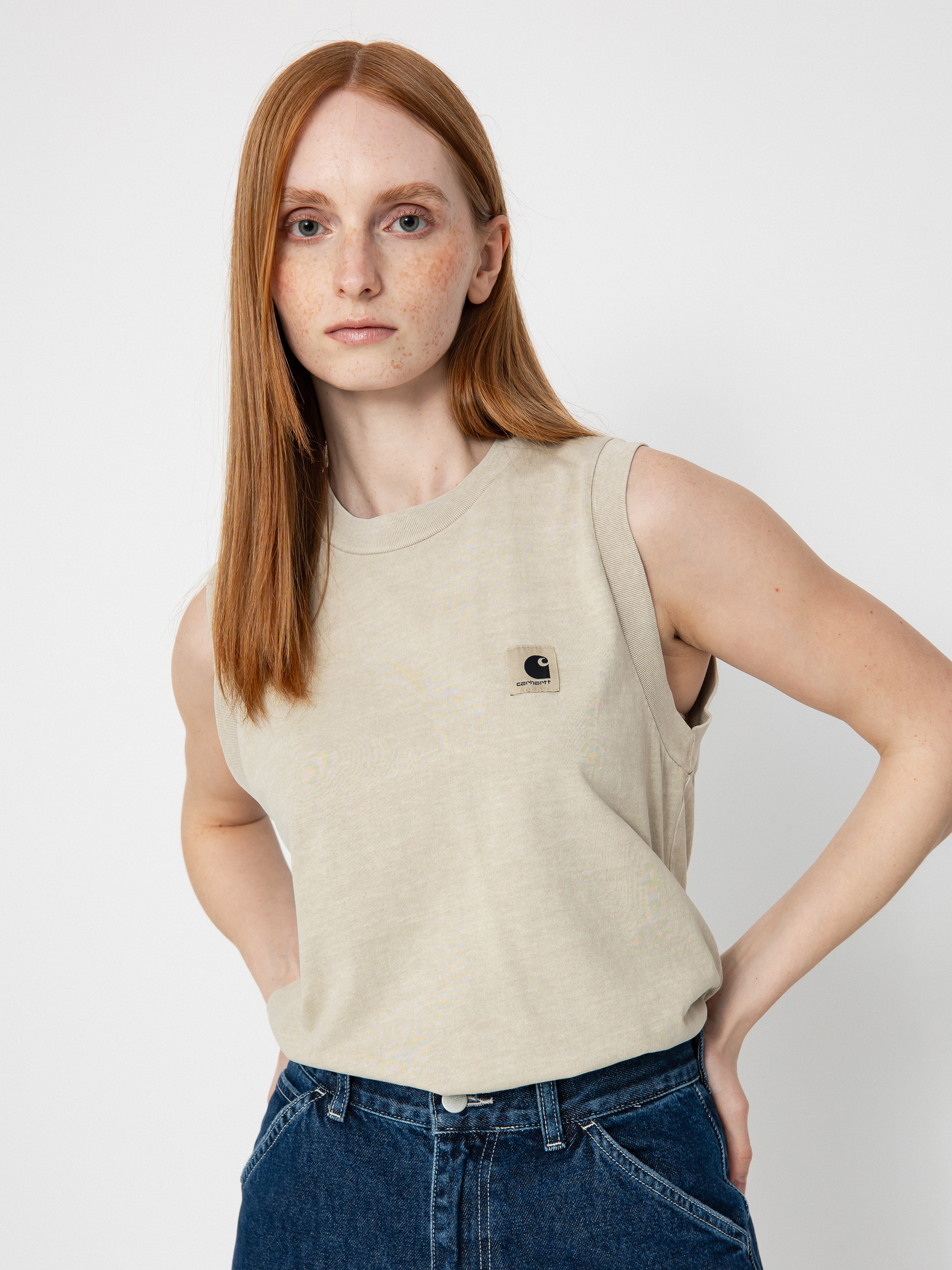 Футболка Carhartt WIP Nelson Wmn (fleur de sel)