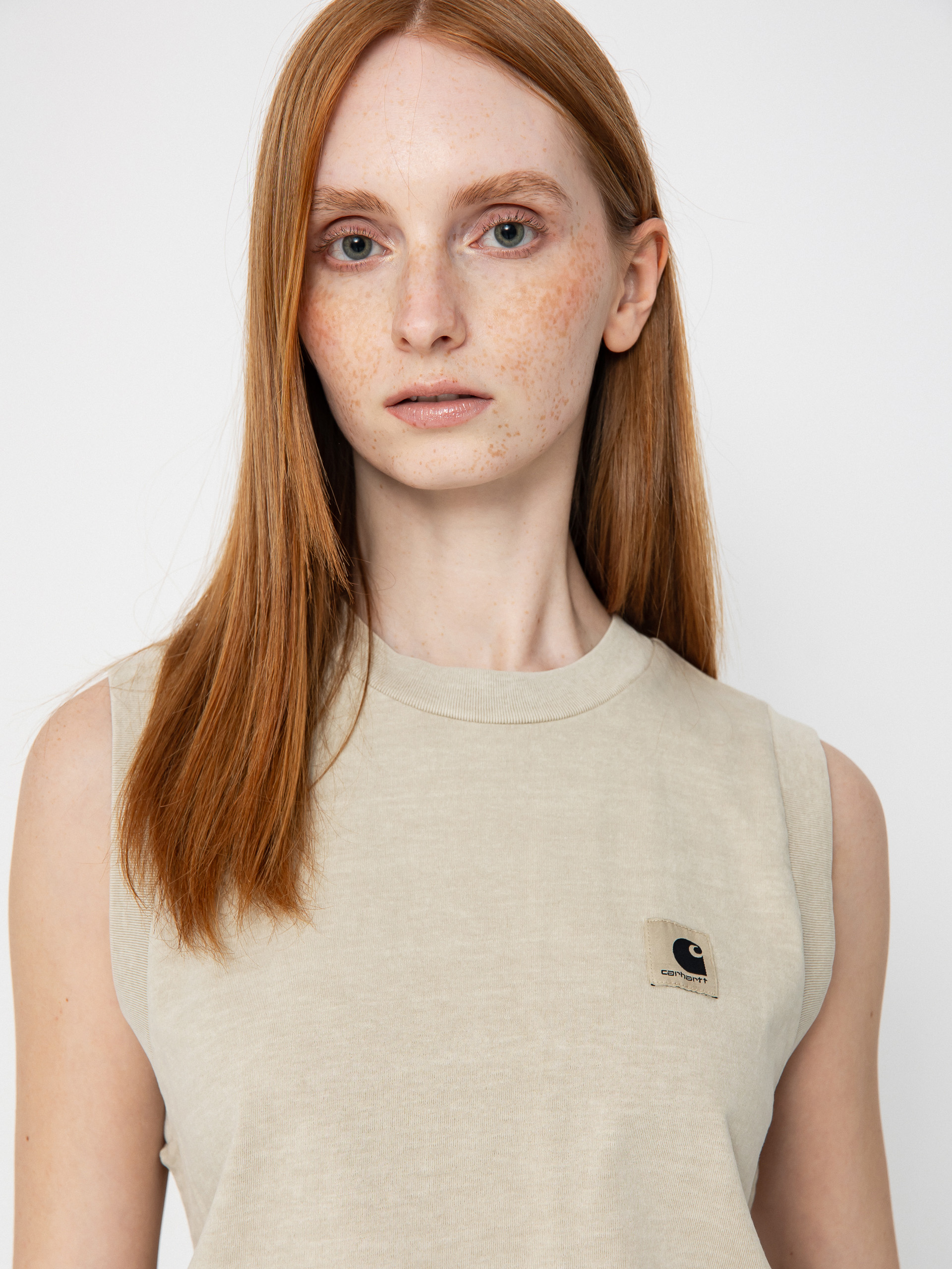 Футболка Carhartt WIP Nelson Wmn (fleur de sel)