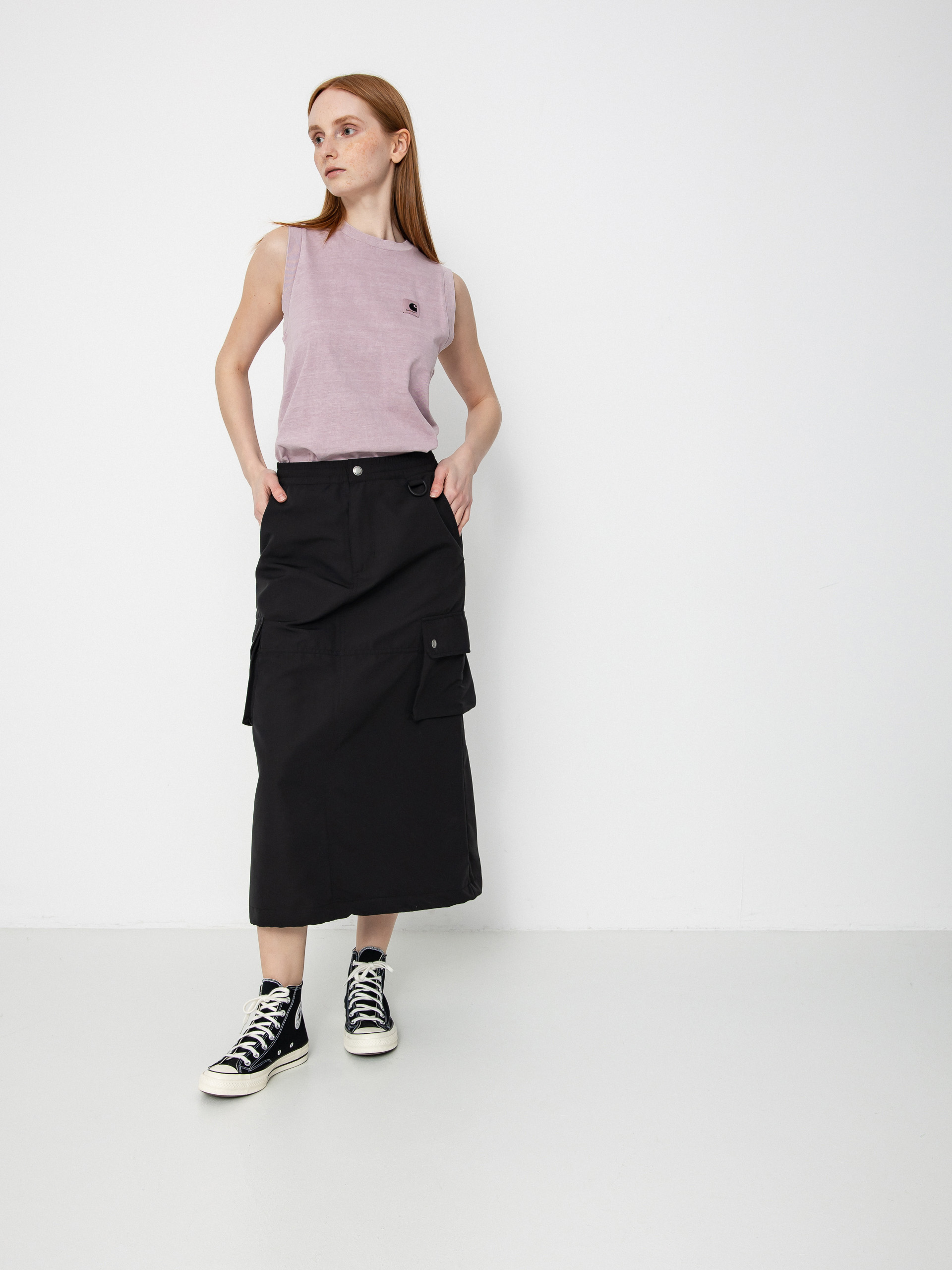 Футболка Carhartt WIP Nelson Wmn (hortensia)