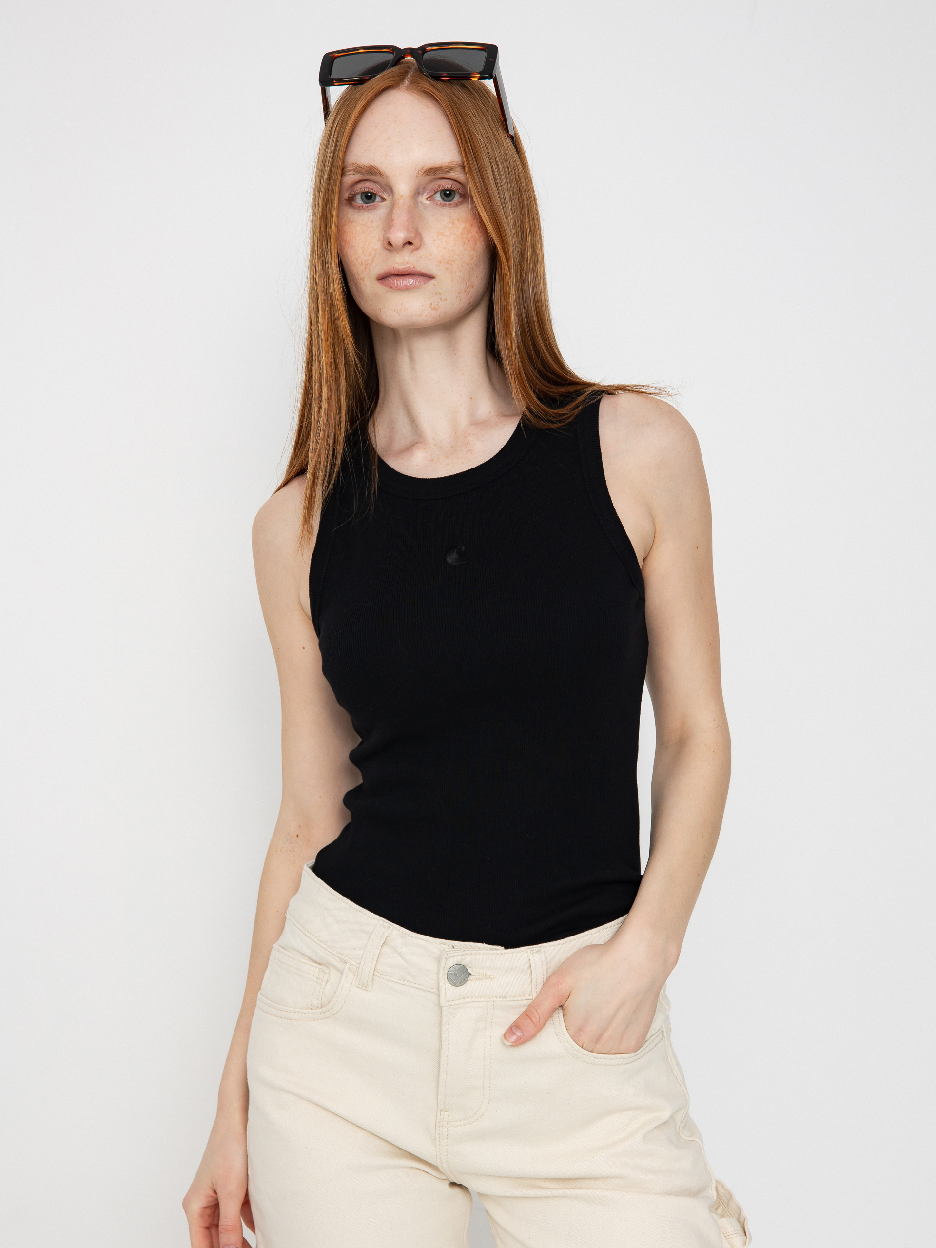 Футболка Carhartt WIP Philips Wmn (black)