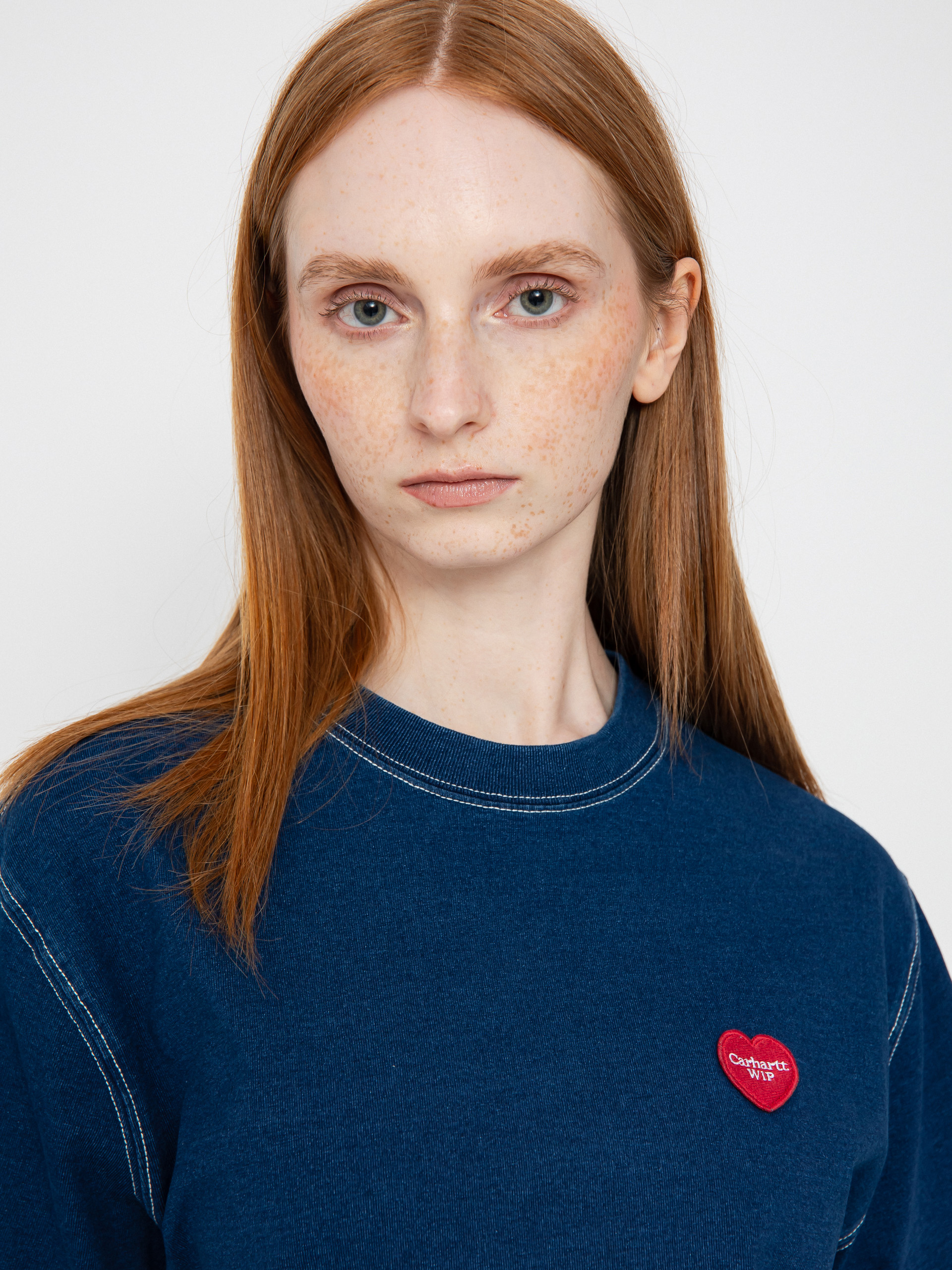 Футболка Carhartt WIP Ingo Wmn (dark blue)