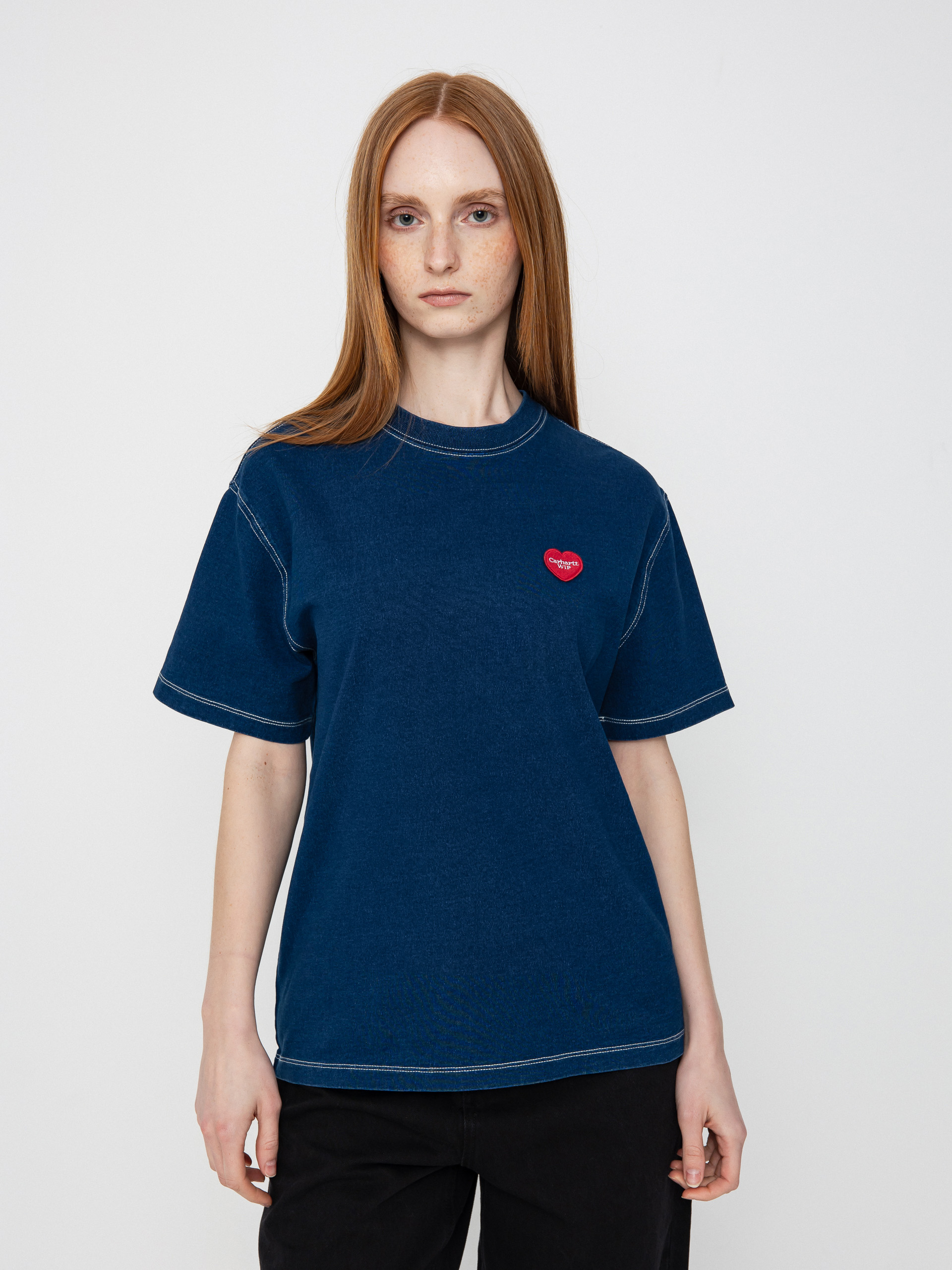 Футболка Carhartt WIP Ingo Wmn (dark blue)