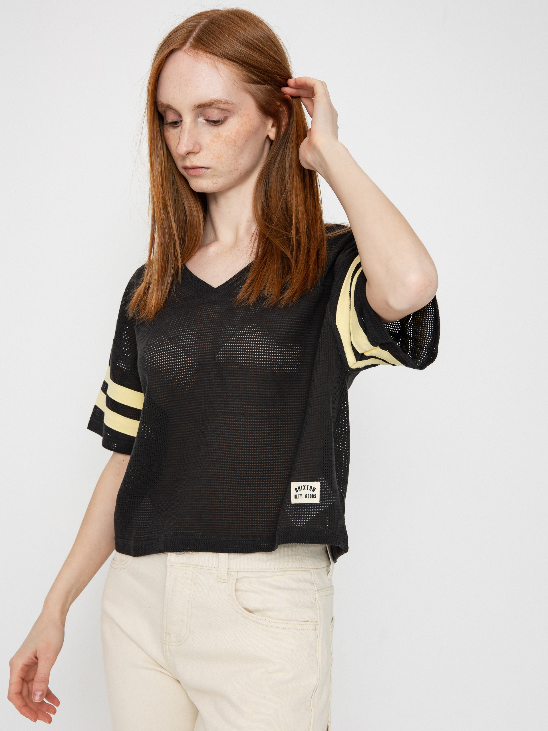 u0424u0443u0442u0431u043eu043bu043au0430 Brixton Varsity Football Mesh Wmn (washed black) 