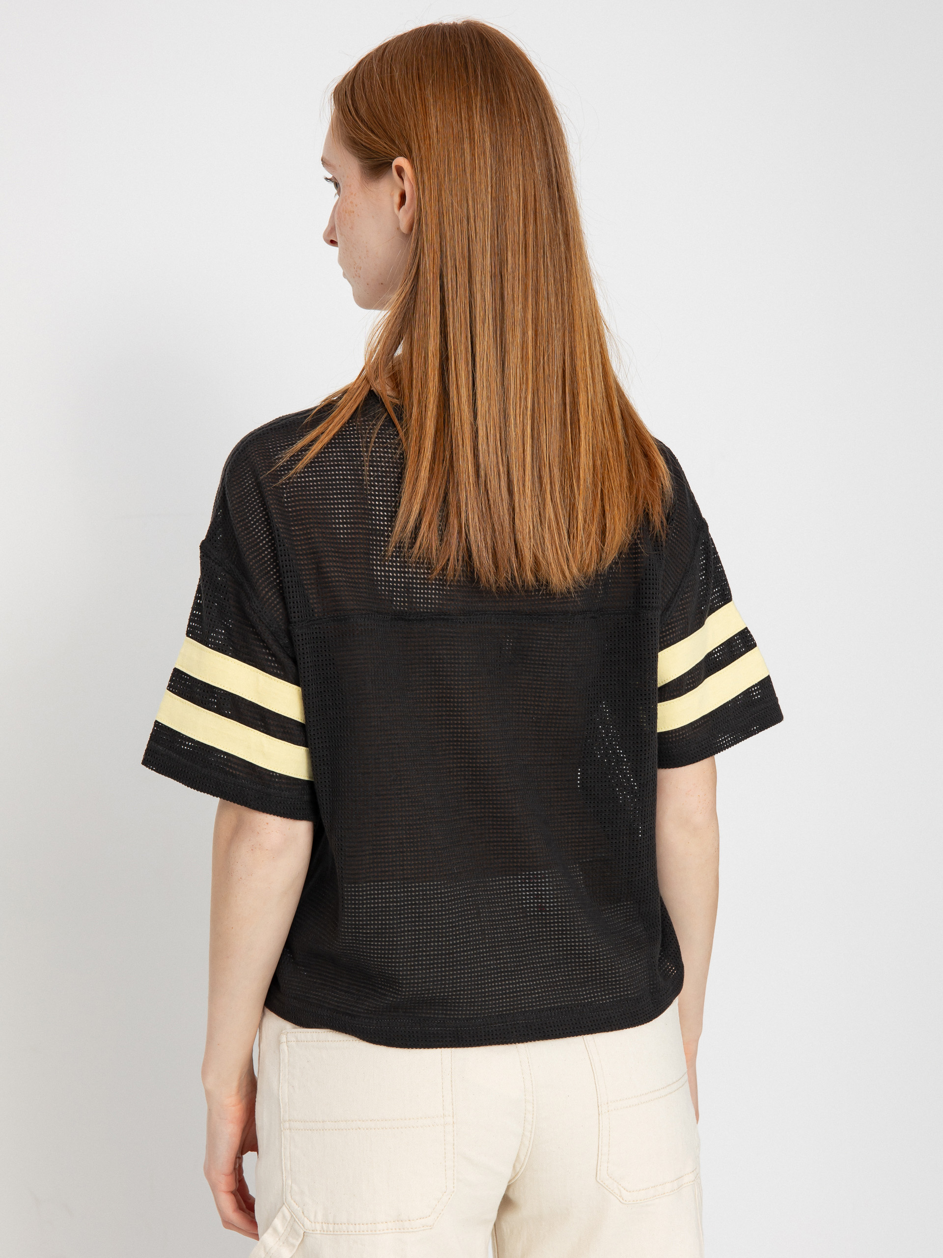 Футболка Brixton Varsity Football Mesh Wmn (washed black) 