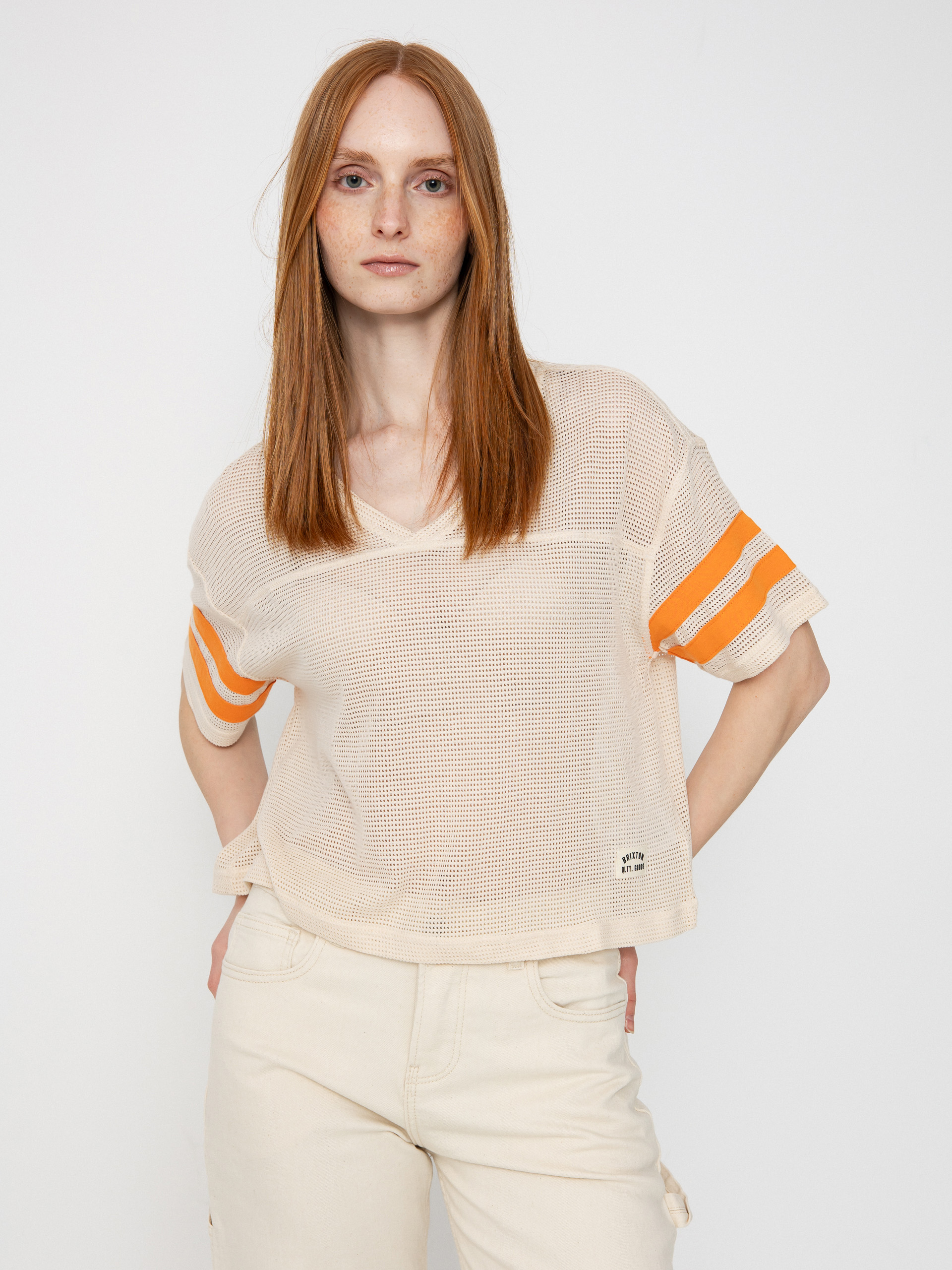 u0424u0443u0442u0431u043eu043bu043au0430 Brixton Varsity Football Mesh Wmn (whitecap)