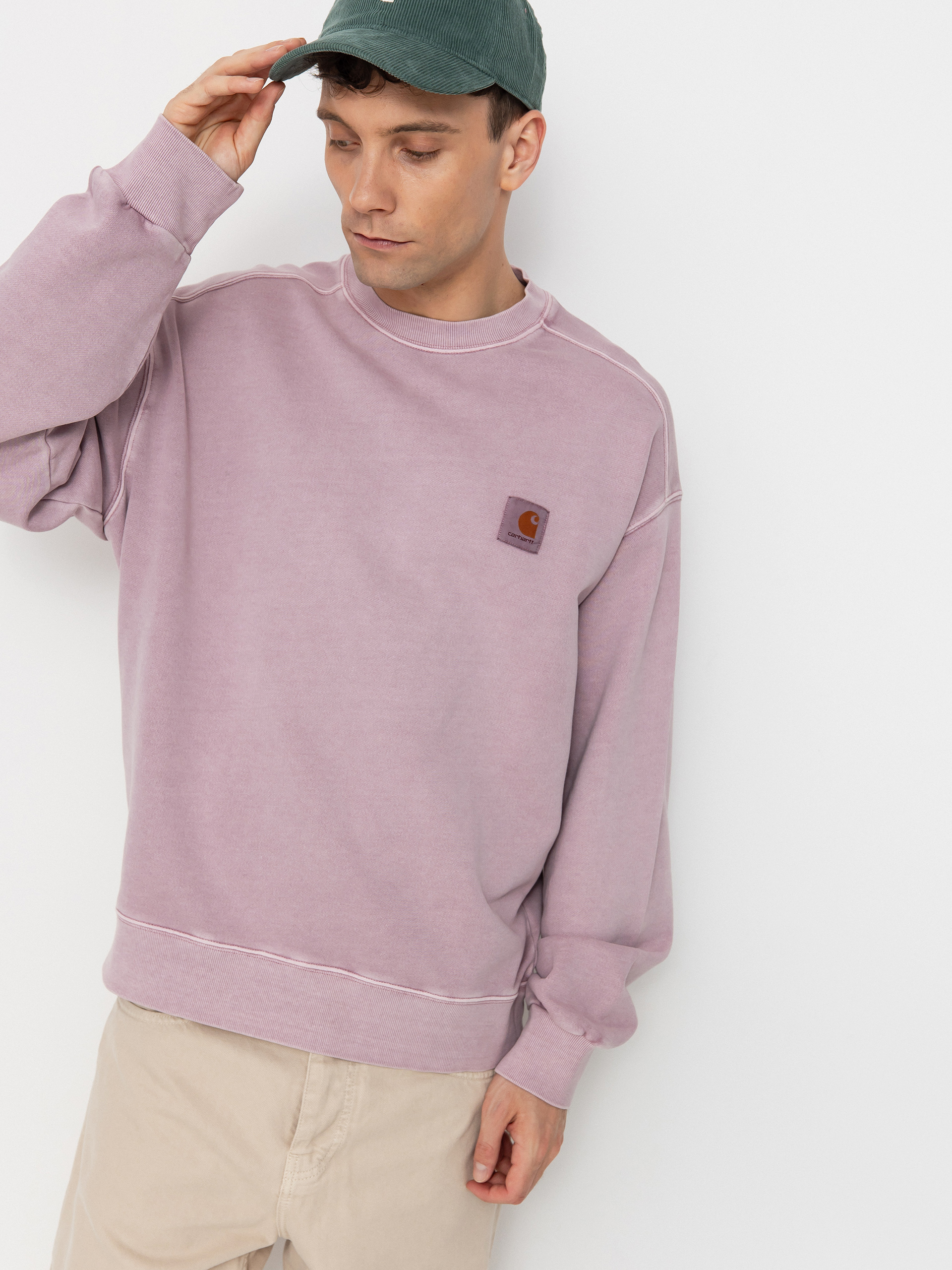Світшот Carhartt WIP Nelson (hortensia)