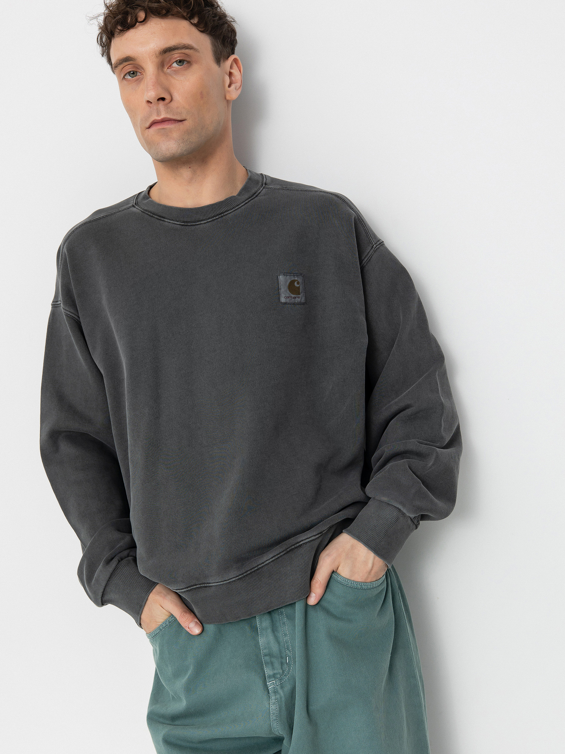 Світшот Carhartt WIP Nelson (graphite)
