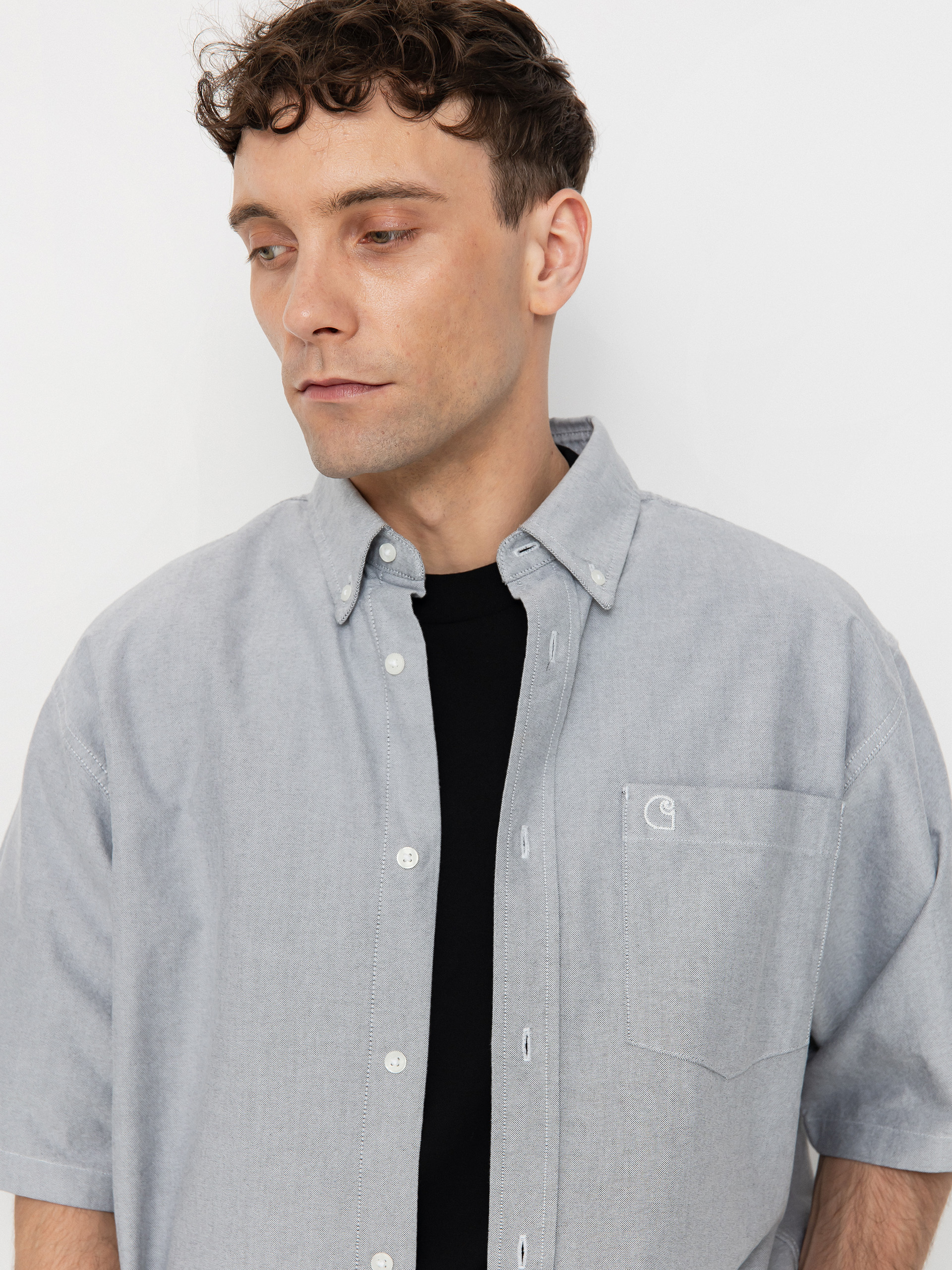 Сорочка Carhartt WIP Braxton (graphite/wax)