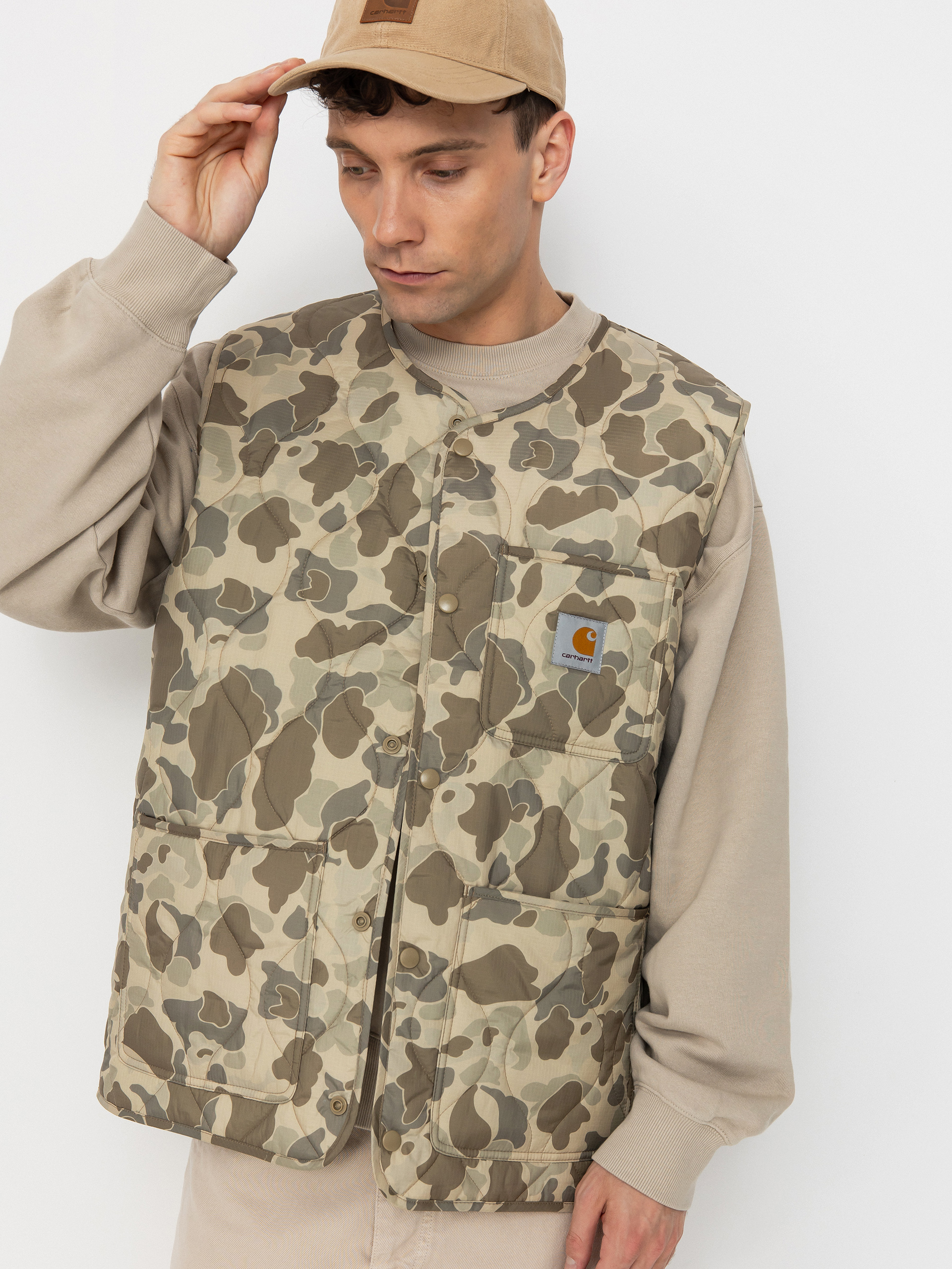 Безрукавка Carhartt WIP Skyton (camo duck/desert)
