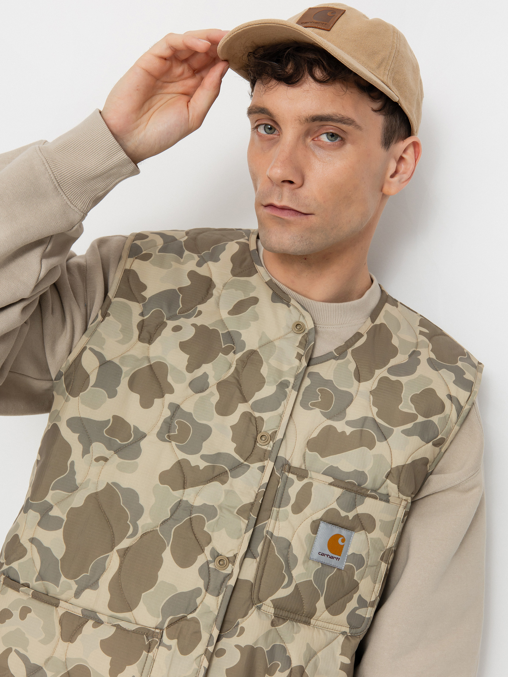 Безрукавка Carhartt WIP Skyton (camo duck/desert)